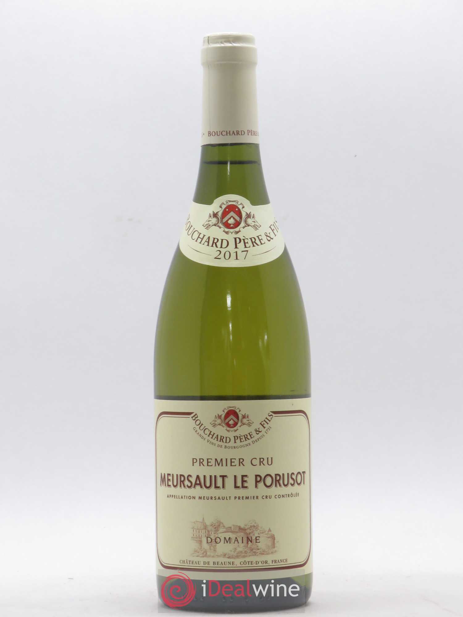 Meursault 1er Cru Le Porusot Bouchard Père & Fils 2017 - Lot de 1 bouteille - 0
