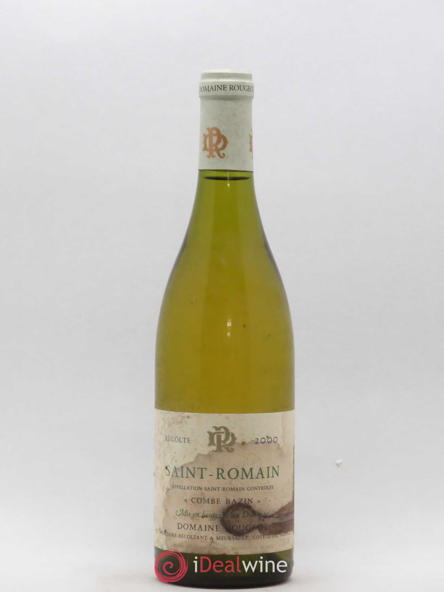 Saint-Romain La Combe Bazin Marc Rougeot-Dupin 2000 - Lot de 1 bouteille - 0