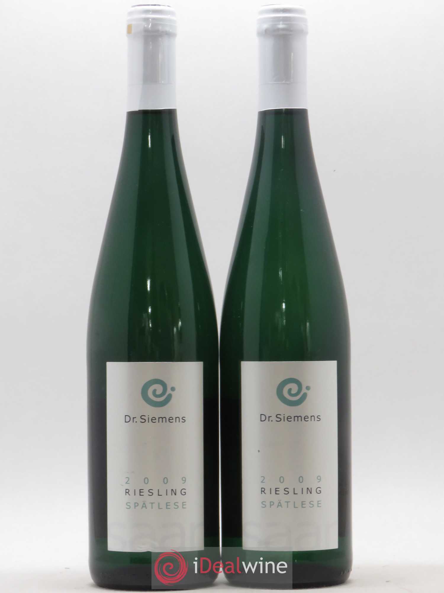 Allemagne Mosel-Saar Dr Siemens Riesling Spatlese Wurtzberg Mosel Allemagne 2009 - Posten von 2 Flaschen - 0