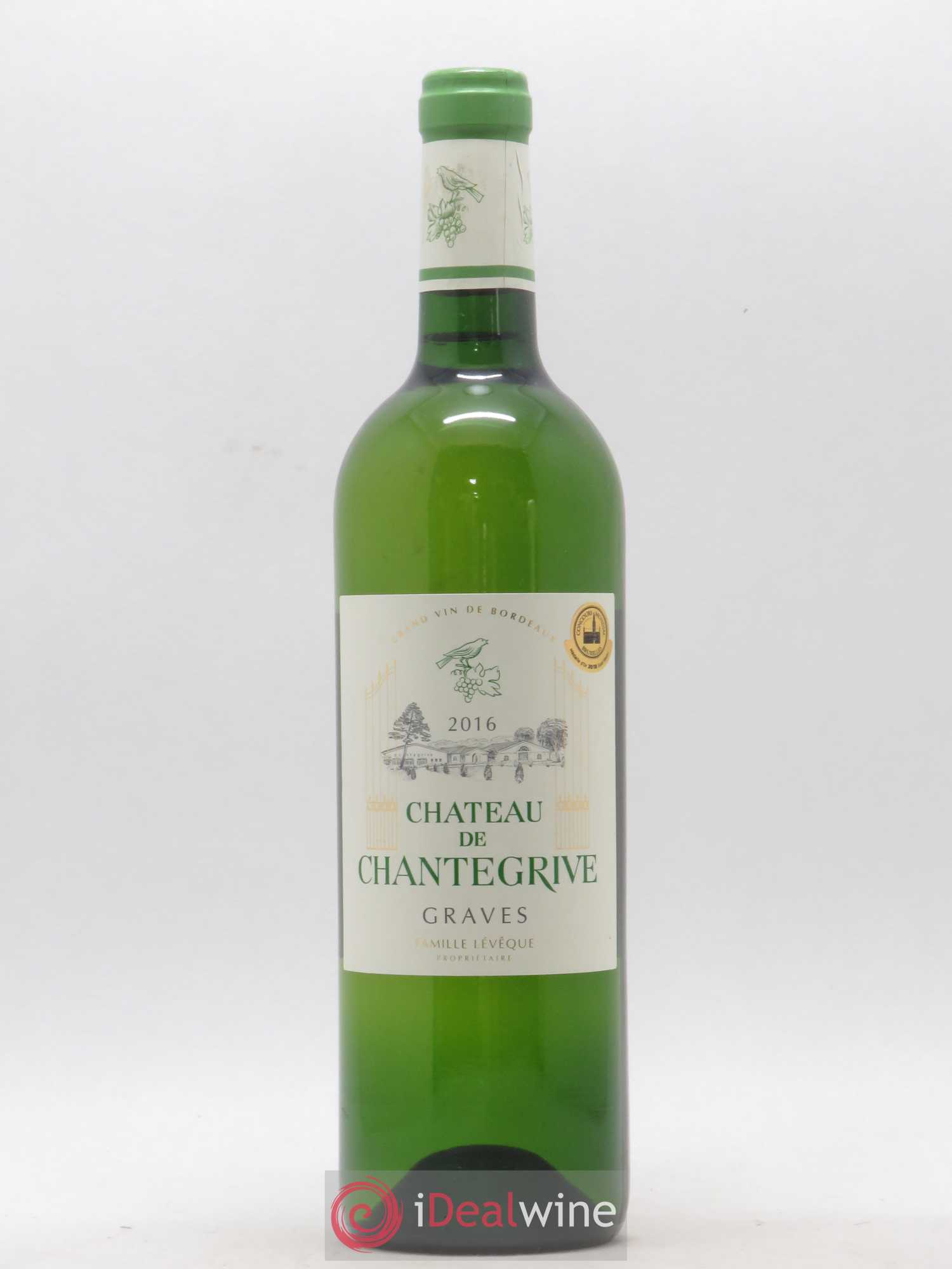 Château de Chantegrive (sans prix de réserve) 2016 - Lot de 1 bouteille - 0