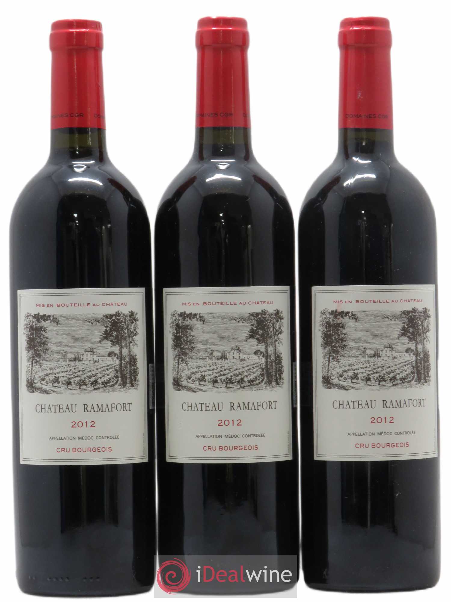 Médoc Château Ramafort 2012 - Posten von 3 Flaschen - 0