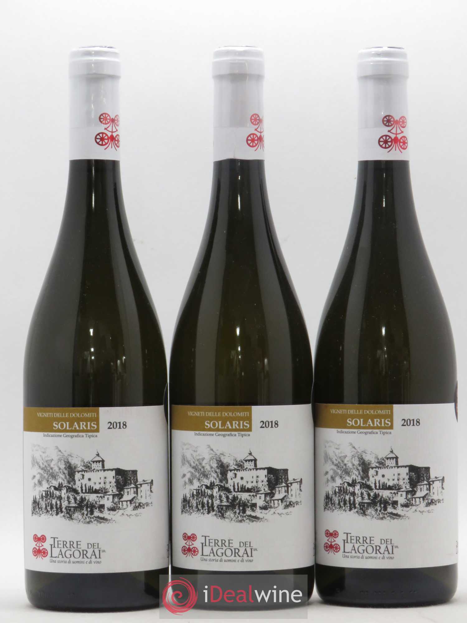 Italie Terre Del Lagorai Solaris Vigneti Delle Dolomiti (sans prix de réserve) 2018 - Posten von 3 Flaschen - 0