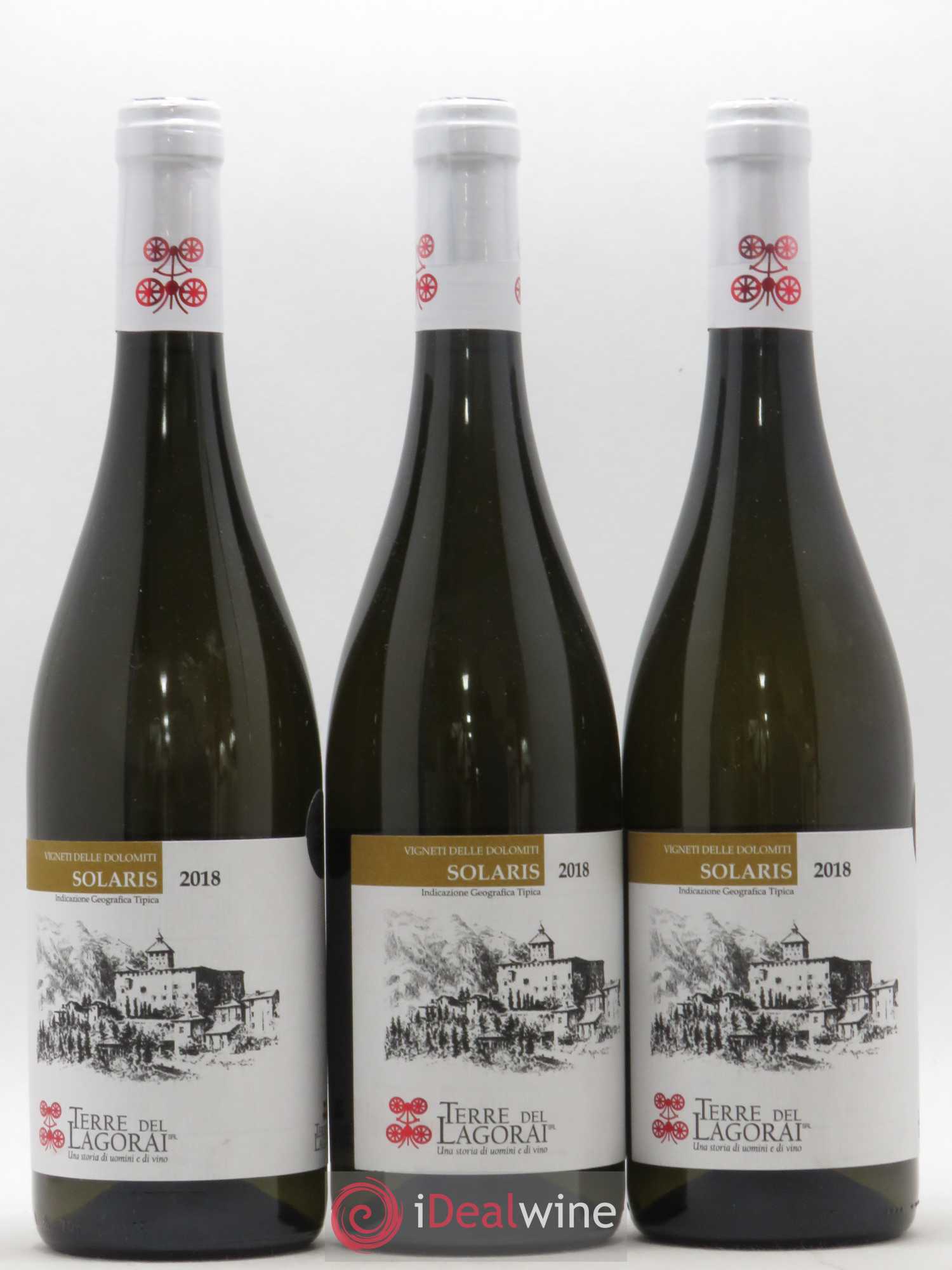Italie Terre Del Lagorai Solaris Vigneti Delle Dolomiti (sans prix de réserve) 2018 - Posten von 3 Flaschen - 0
