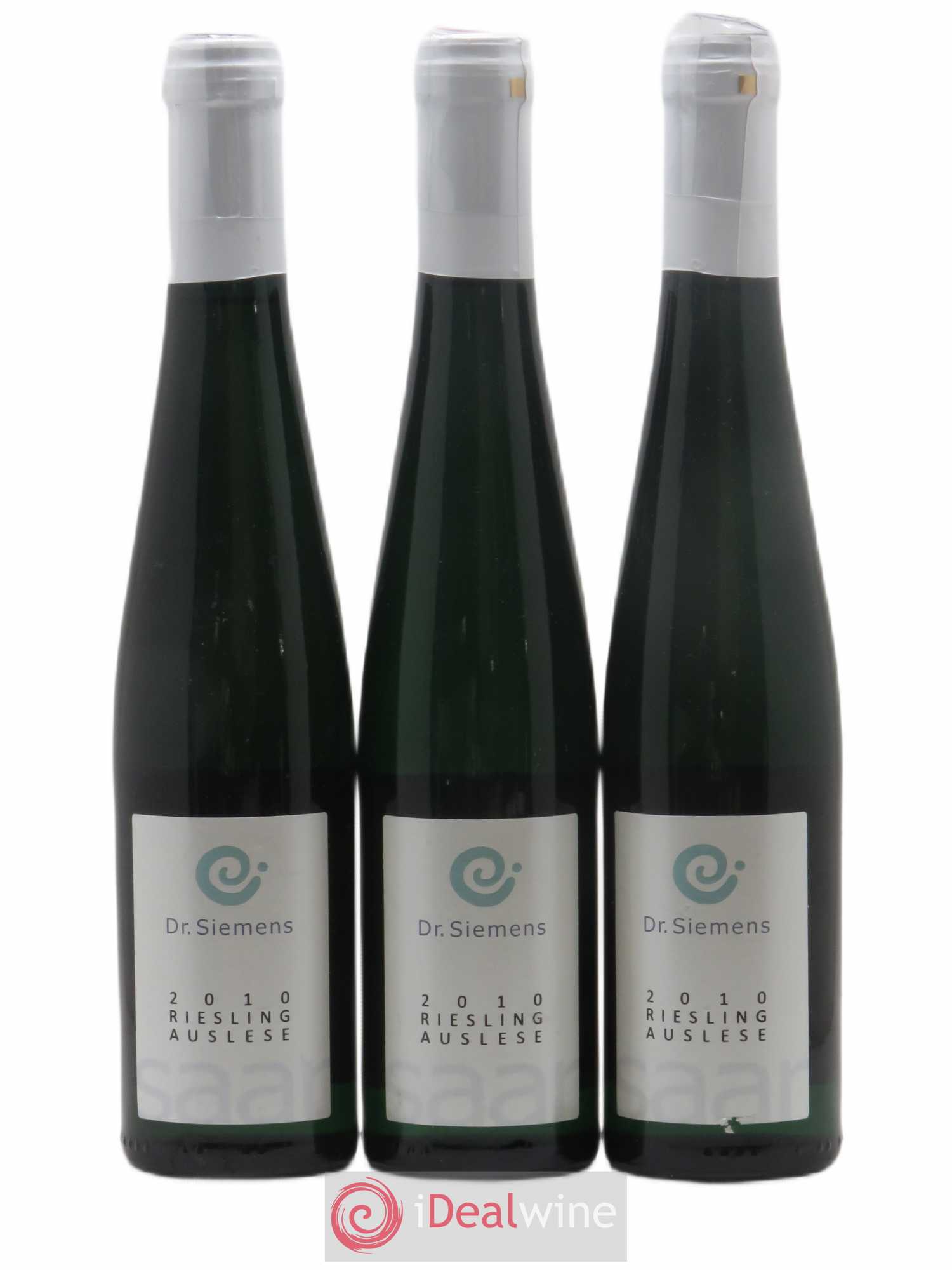 Allemagne Mosel-Saar Dr Siemens Riesling Auslese Wurtzberg (sans prix de réserve) 2010 - Posten von 3 Demi-Flaschen - 0