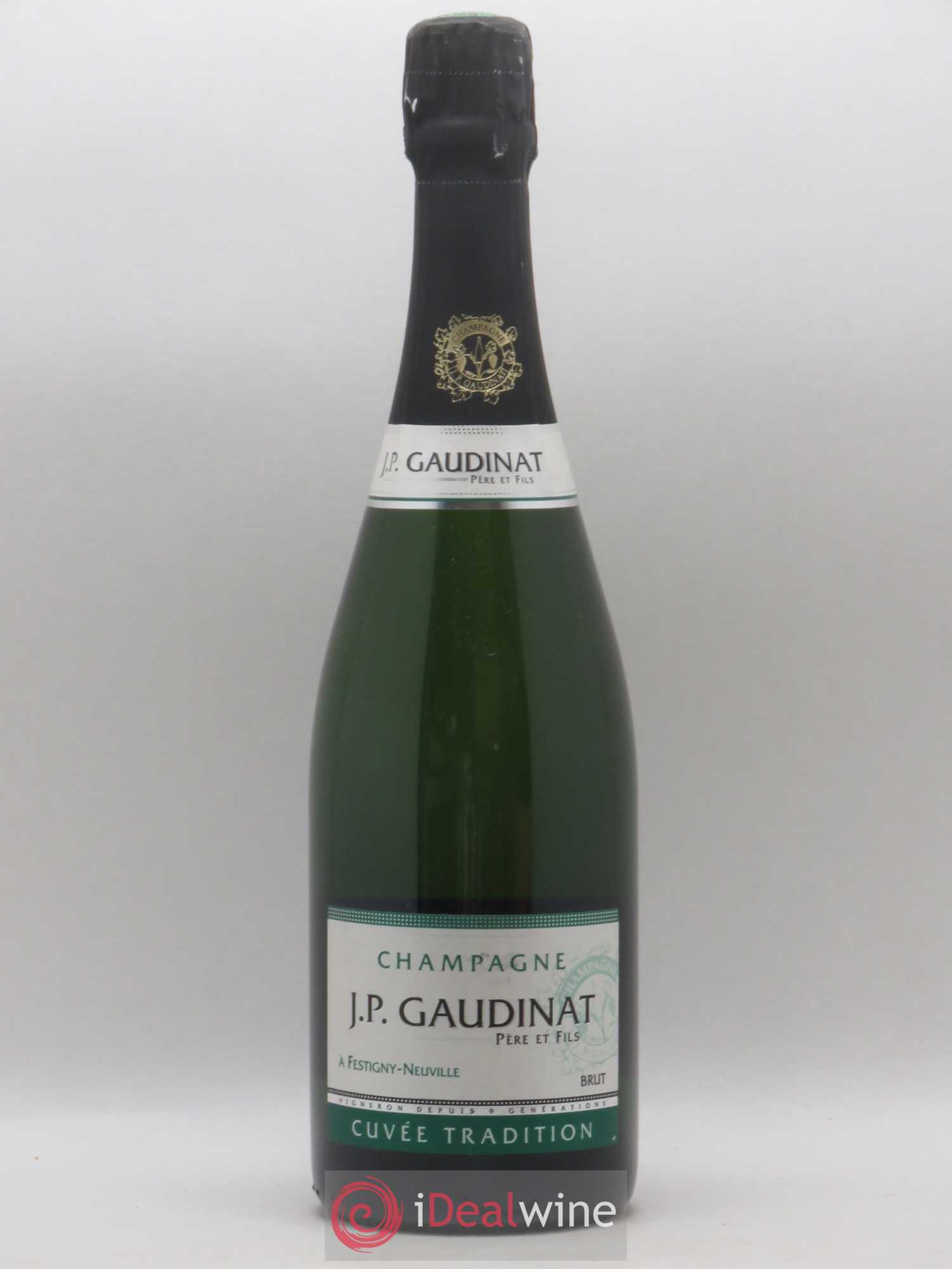 Champagne JP Gaudinat Brut Cuvée Tradition - Posten von 1 Flasche - 0