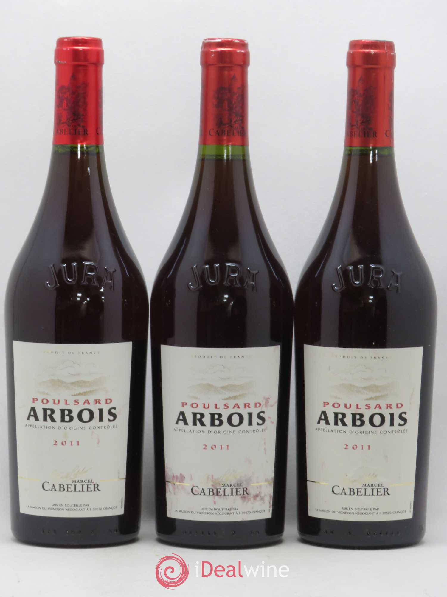 Arbois Poulsard Marcel Cabelier 2011 - Posten von 3 Flaschen - 0