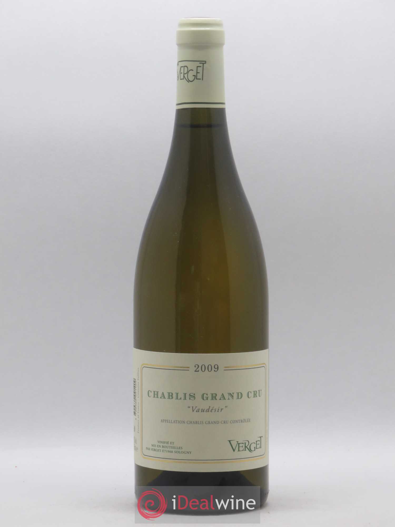 Chablis Grand Cru Vaudésir Verget 2009 - Lot de 1 bouteille - 0