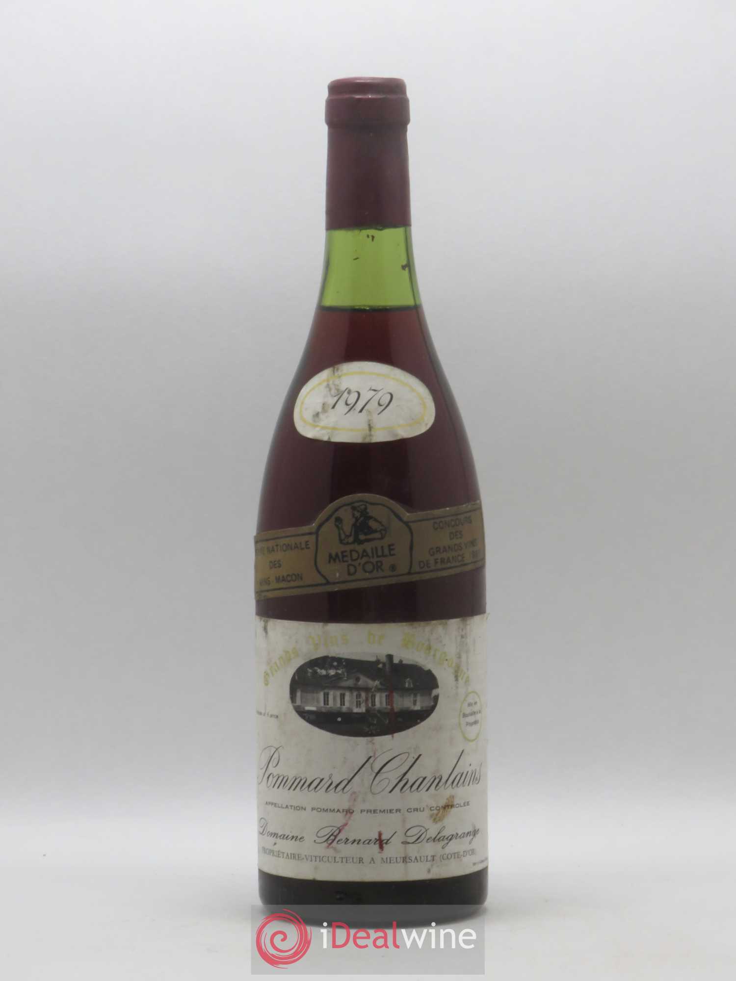 Pommard 1er Cru Chanlains Bernard Delagrange 1979 - Lot de 1 bouteille - 0