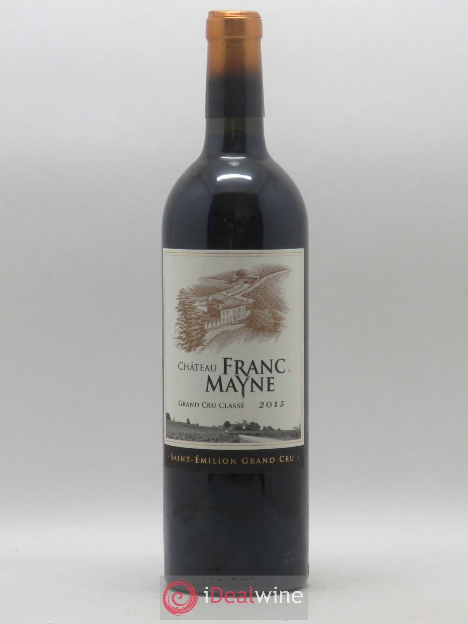 Château Franc Mayne Grand Cru Classé 2013 - Lot de 1 bouteille - 0