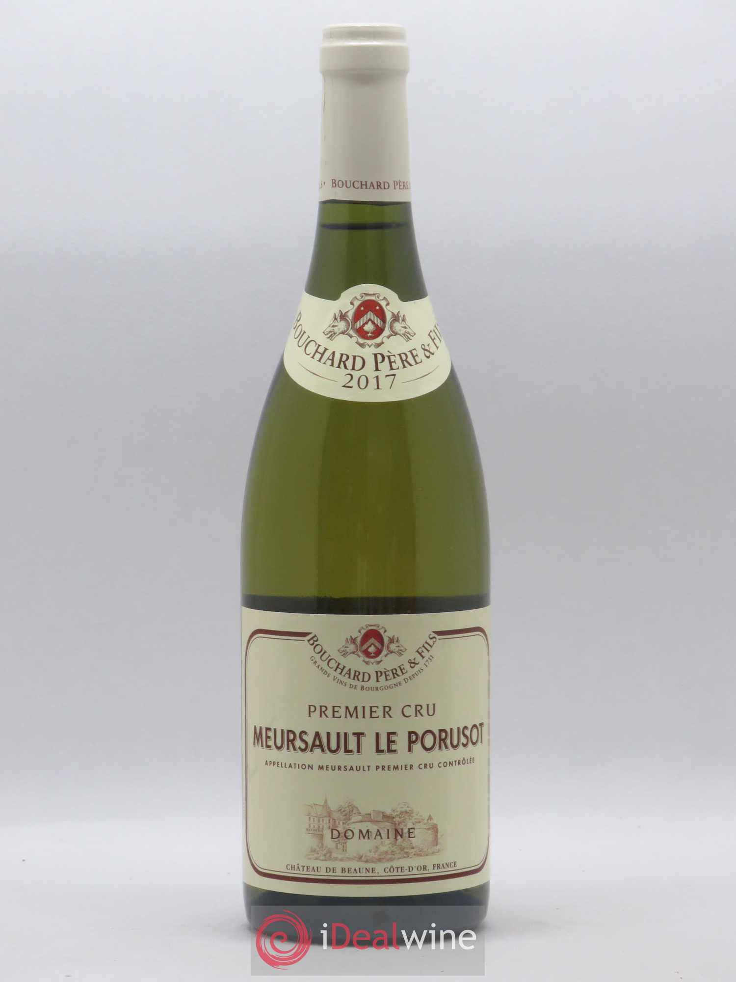 Meursault 1er Cru Le Porusot Bouchard Père & Fils 2017 - Lot de 1 bouteille - 0