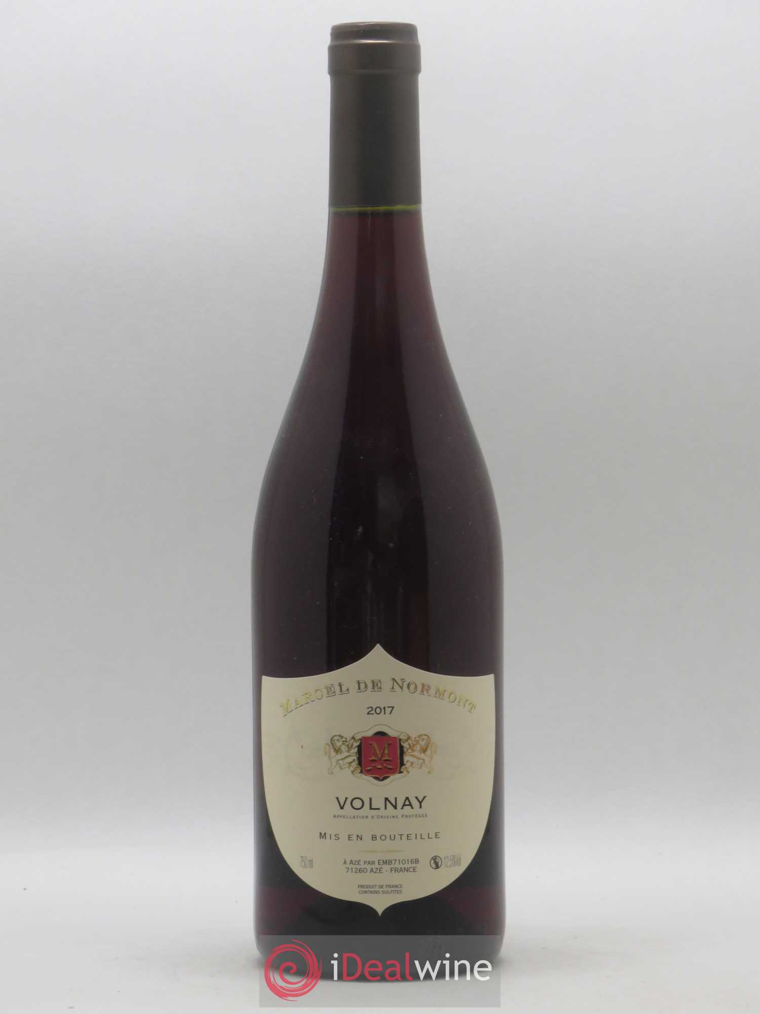 Volnay Marcel de Normont 2017 - Lot de 1 bouteille - 0