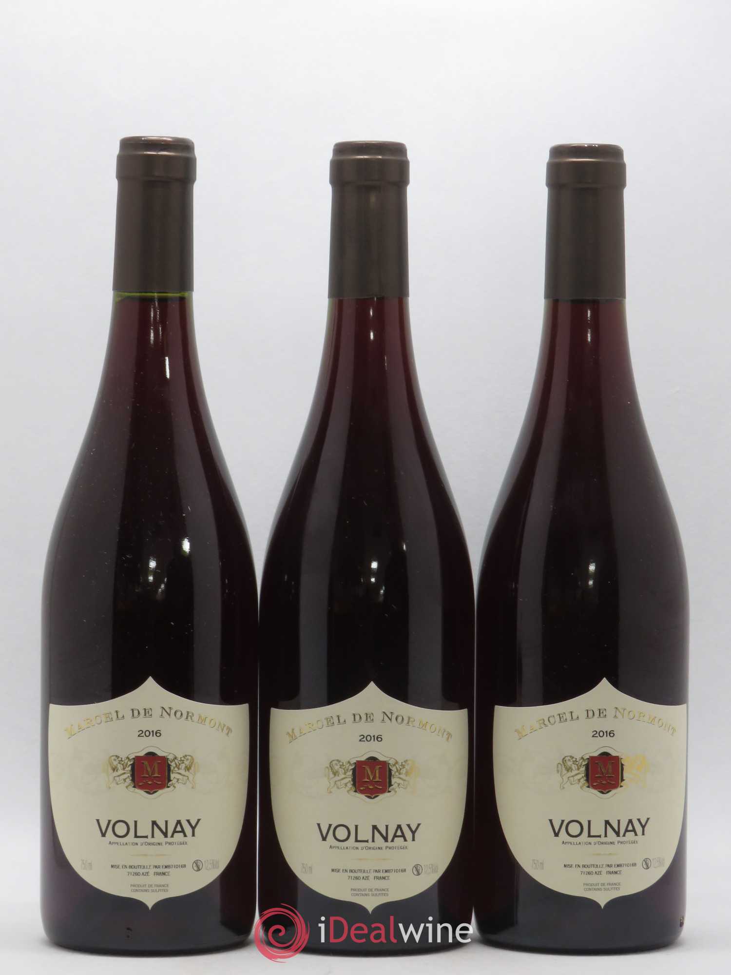 Volnay Marcel de Normont 2016 - Lot de 6 bouteilles - 2