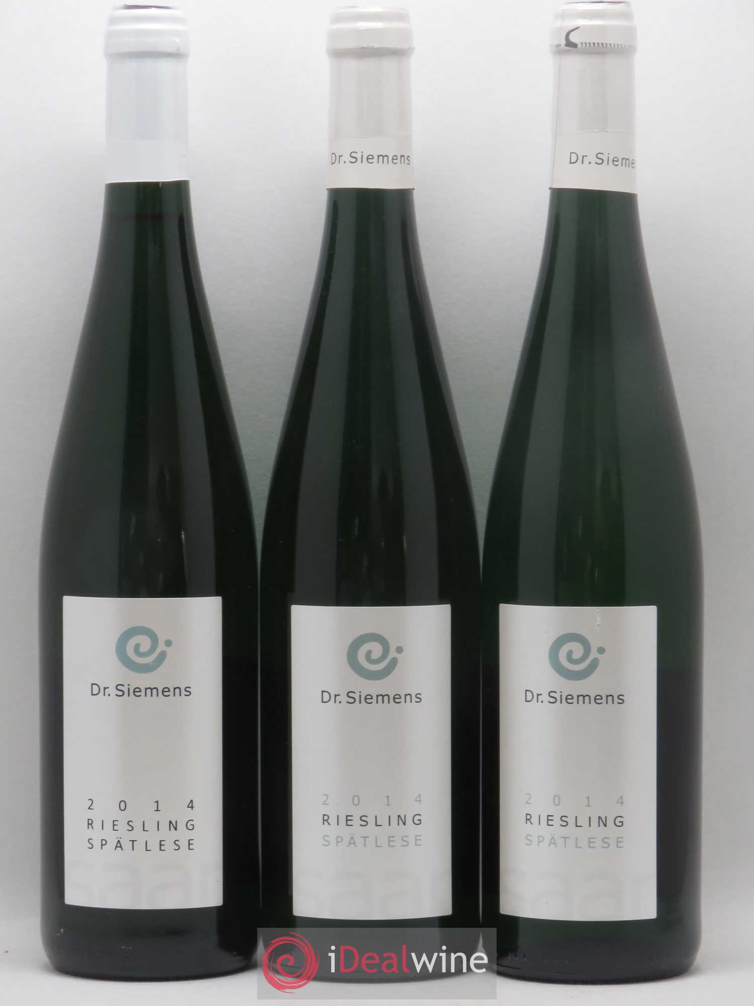 Allemagne Mosel-Saar Dr Siemens Riesling Spatlese T Herrenberg 2014 - Posten von 3 Flaschen - 0