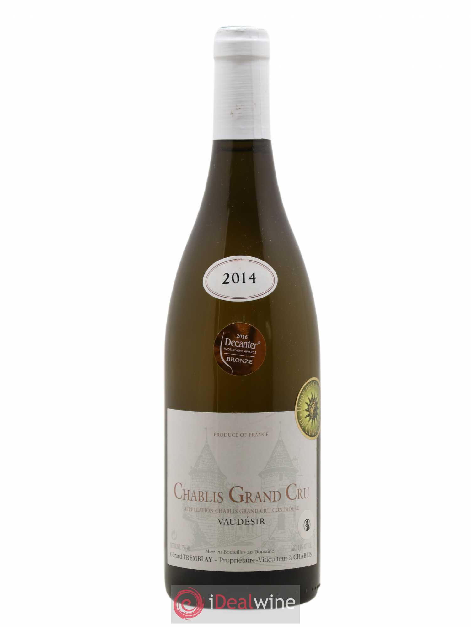 Chablis Grand Cru Vaudesir Tremblay 2014 - Posten von 1 Flasche - 0