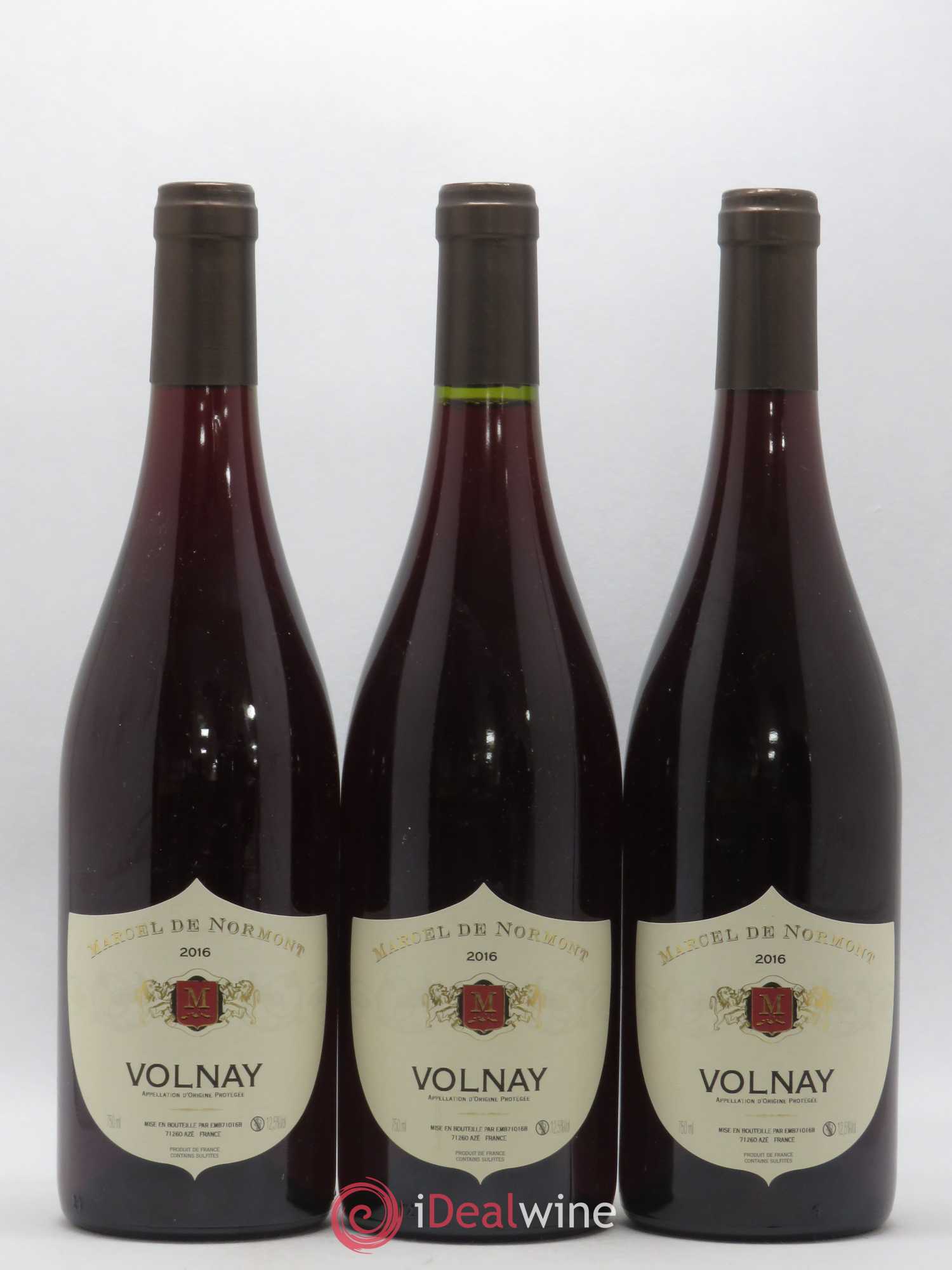 Volnay Marcel de Normont 2016 - Lot de 6 bouteilles - 2