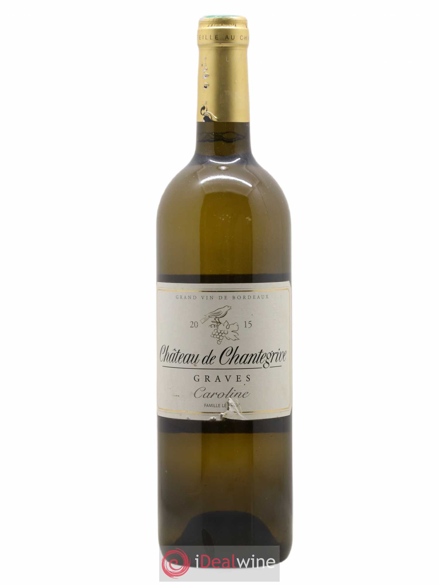 Château de Chantegrive Cuvée Caroline 2015 - Lot de 1 bouteille - 0