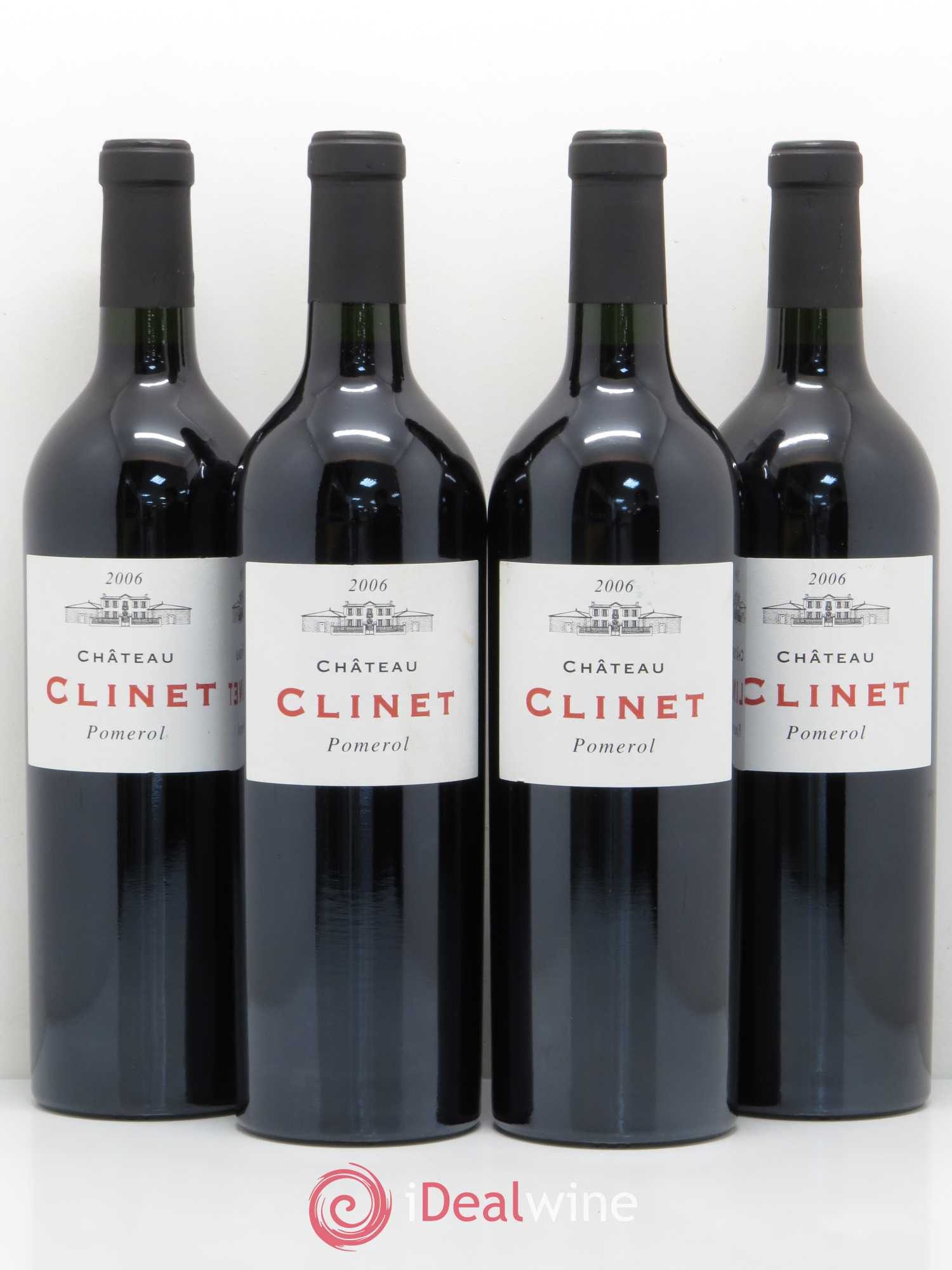 Château Clinet 2006 - Lot de 4 bouteilles - 0