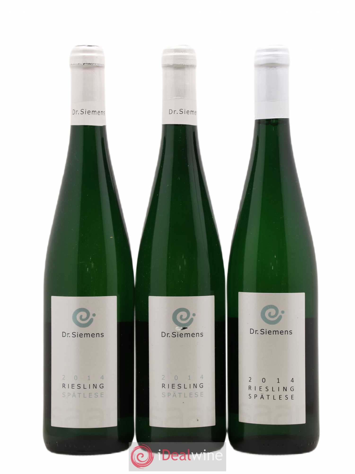 Allemagne Mosel-Saar Riesling Spatlese T Herrenberg Dr Siemens 2014 - Posten von 3 Flaschen - 0