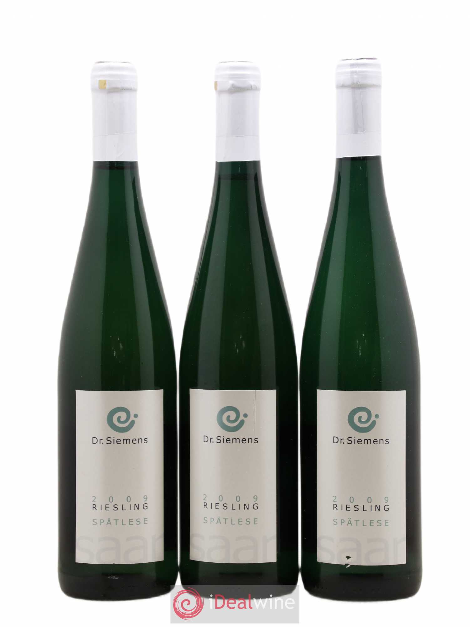 Allemagne Mosel-Saar Riesling Spatlese Feinherb Herrenberg Dr Siemens 2009 - Posten von 3 Flaschen - 0