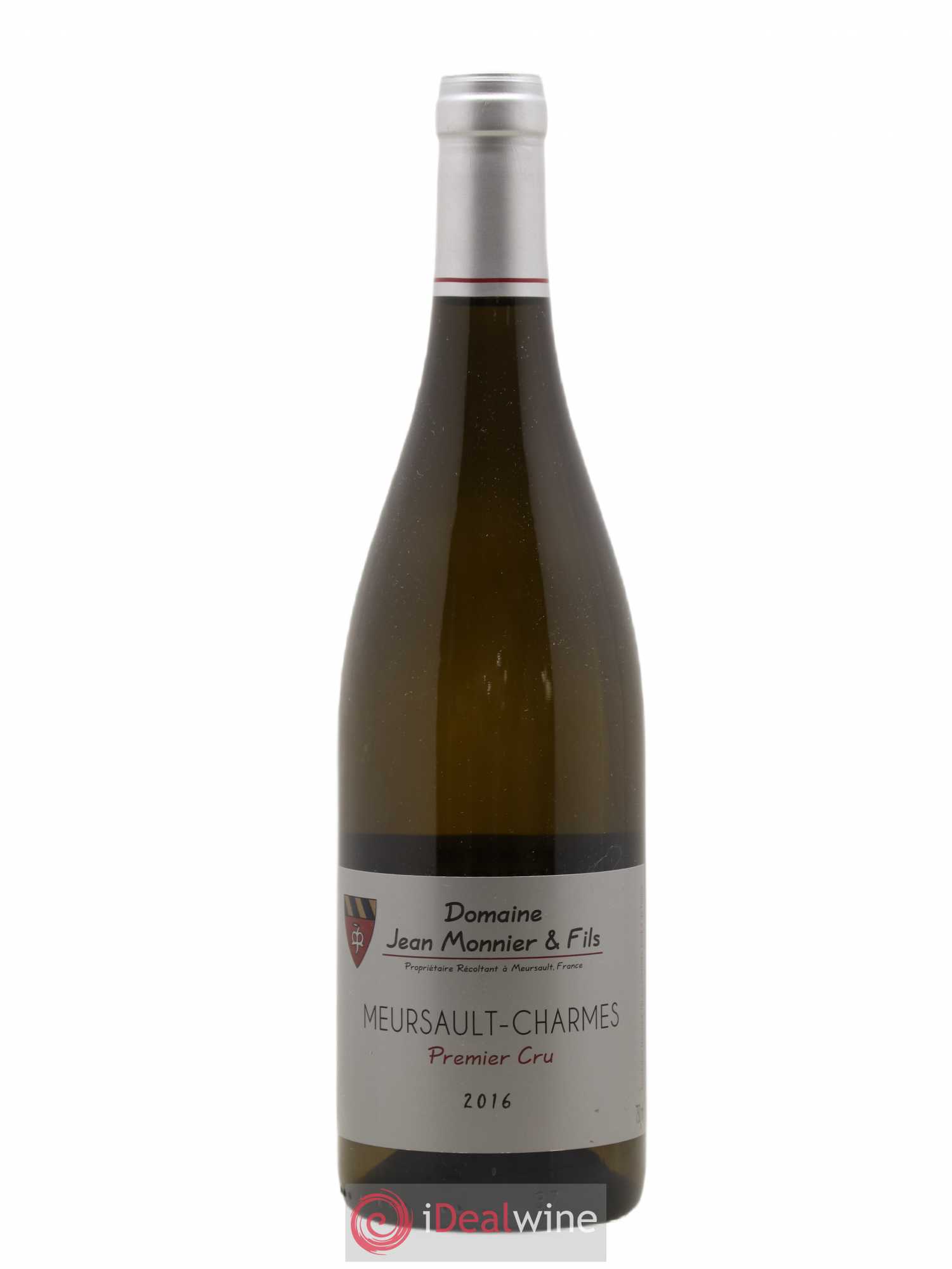 Meursault 1er Cru Charmes Jean Monnier et Fils 2016 - Posten von 1 Flasche - 0