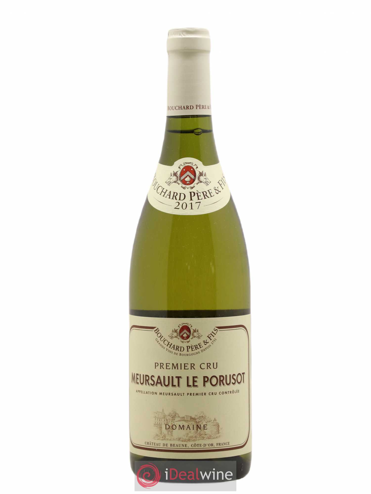 Meursault 1er Cru Le Porusot Bouchard Père & Fils 2017 - Lot de 1 bouteille - 0