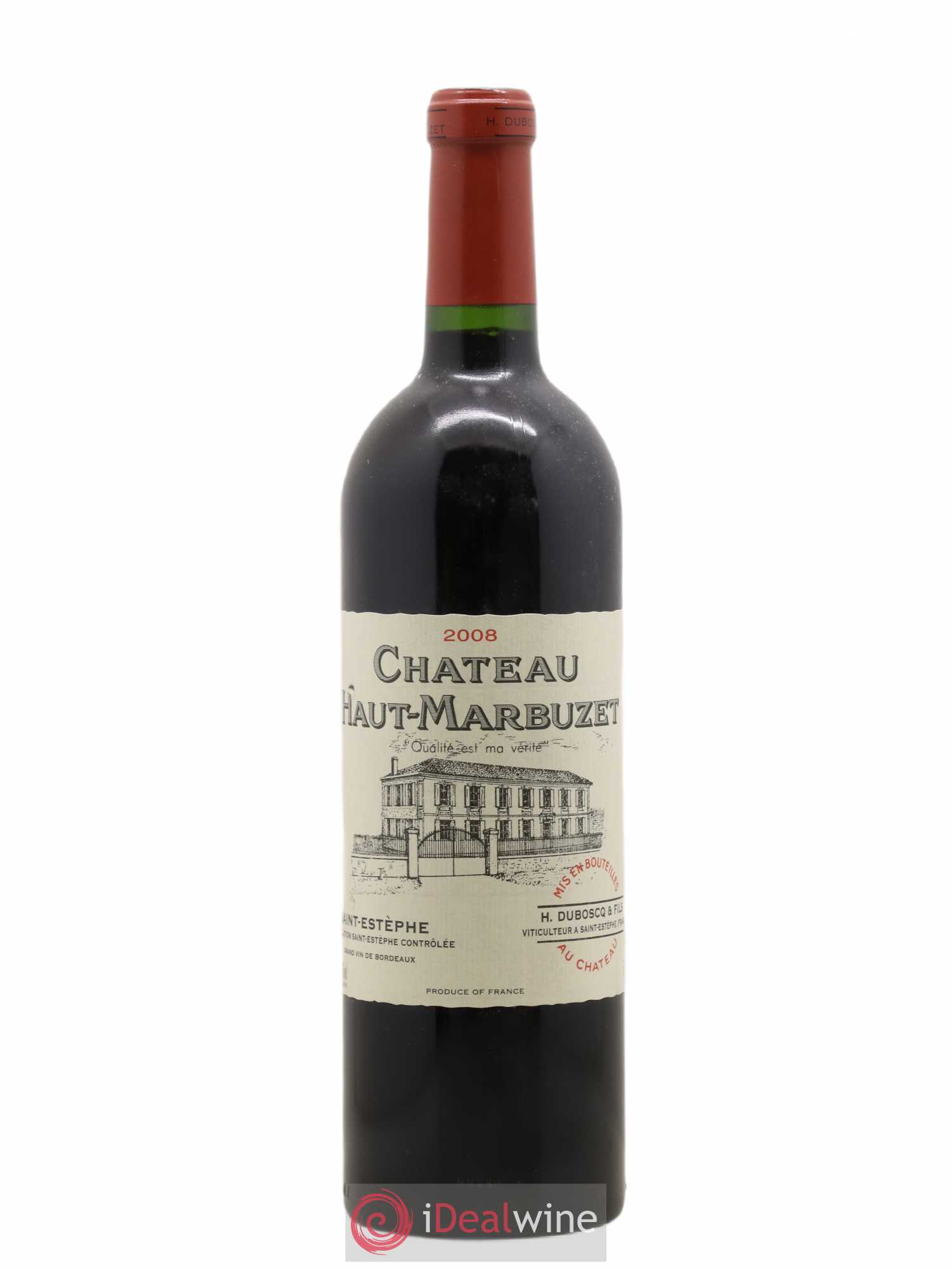 Château Haut Marbuzet 2008 - Lot de 1 bouteille - 0