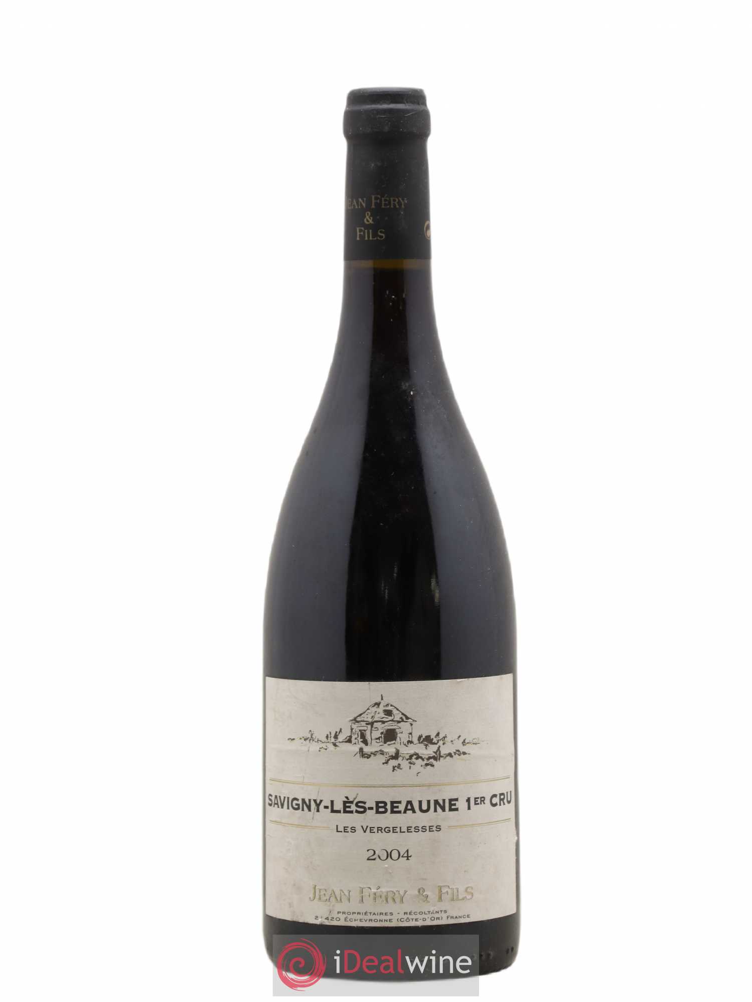 Savigny-lès-Beaune 1er Cru Les Vergelesses Jean Fery et Fils 2004 - Posten von 1 Flasche - 0