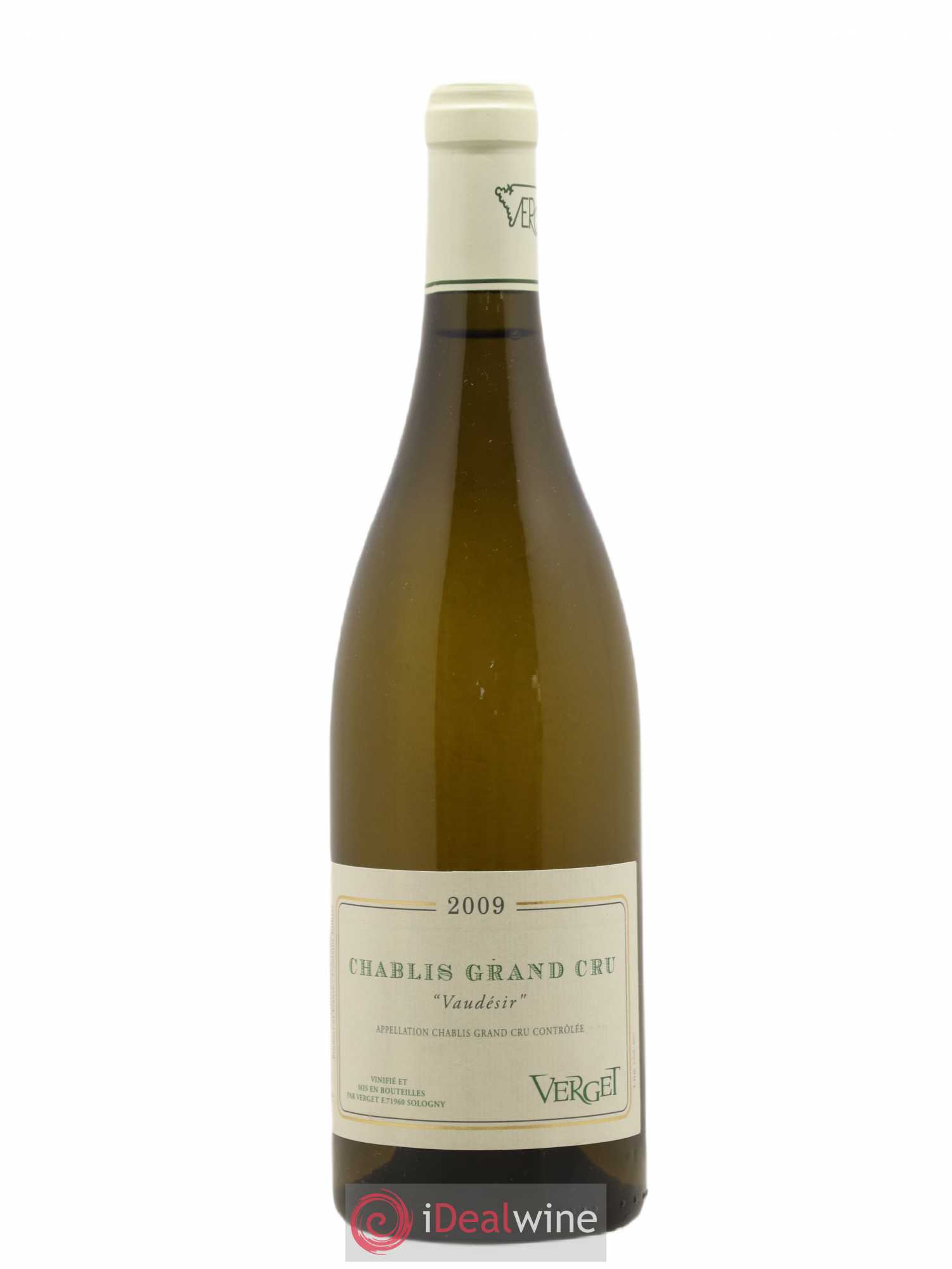 Chablis Grand Cru Vaudésir Verget 2009 - Lot de 1 bouteille - 0