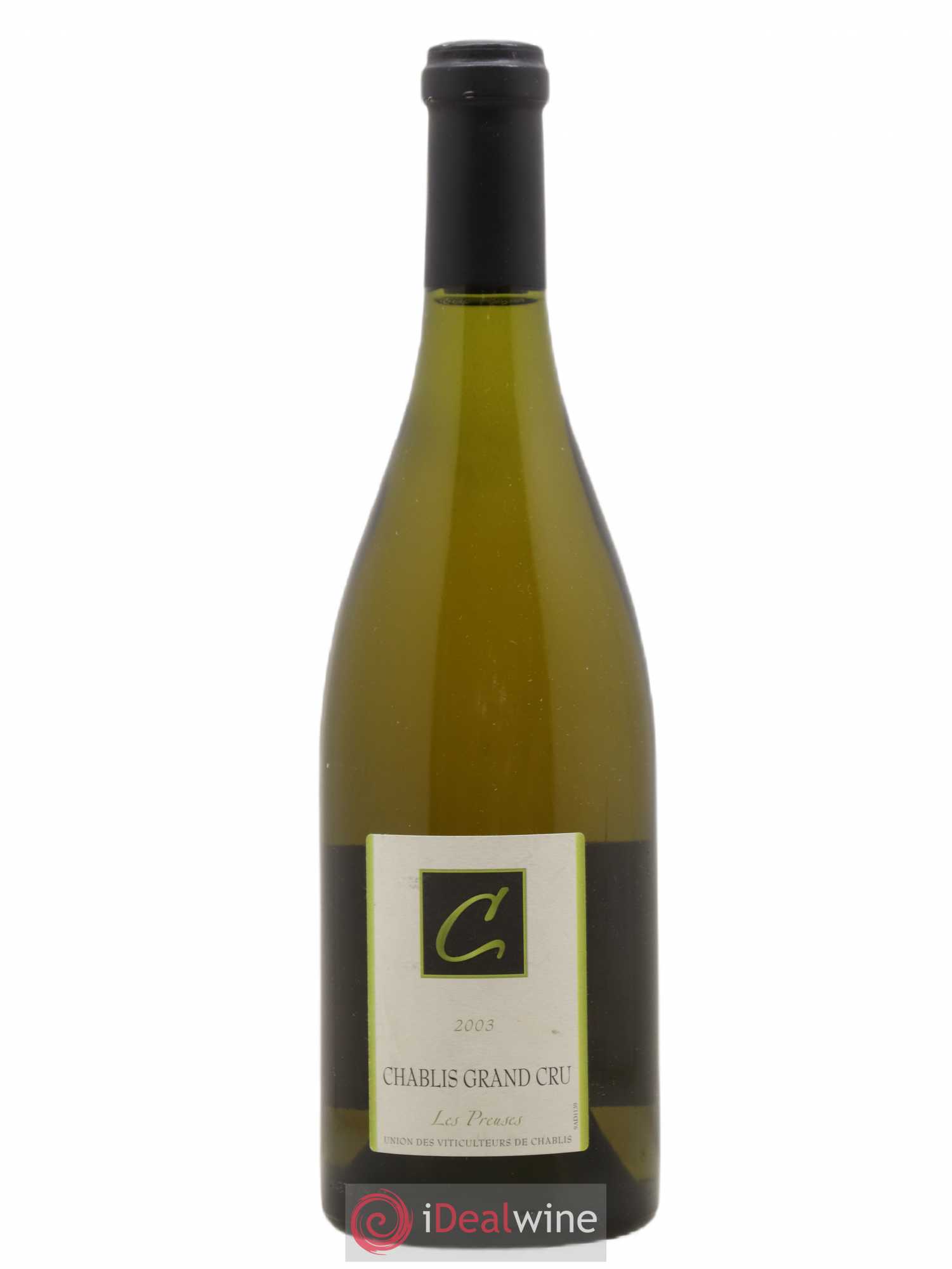 Chablis Grand Cru Les Preuses Union des Viticulteurs de Chablis 2003 - Posten von 1 Flasche - 0
