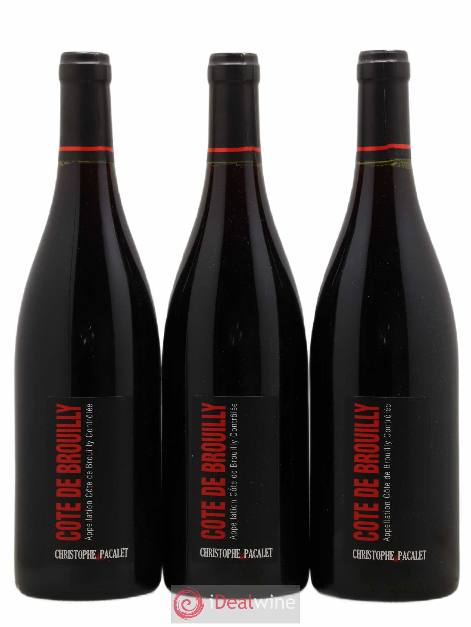 Côte de Brouilly Christophe Pacalet 2016 - Posten von 3 Flaschen - 0