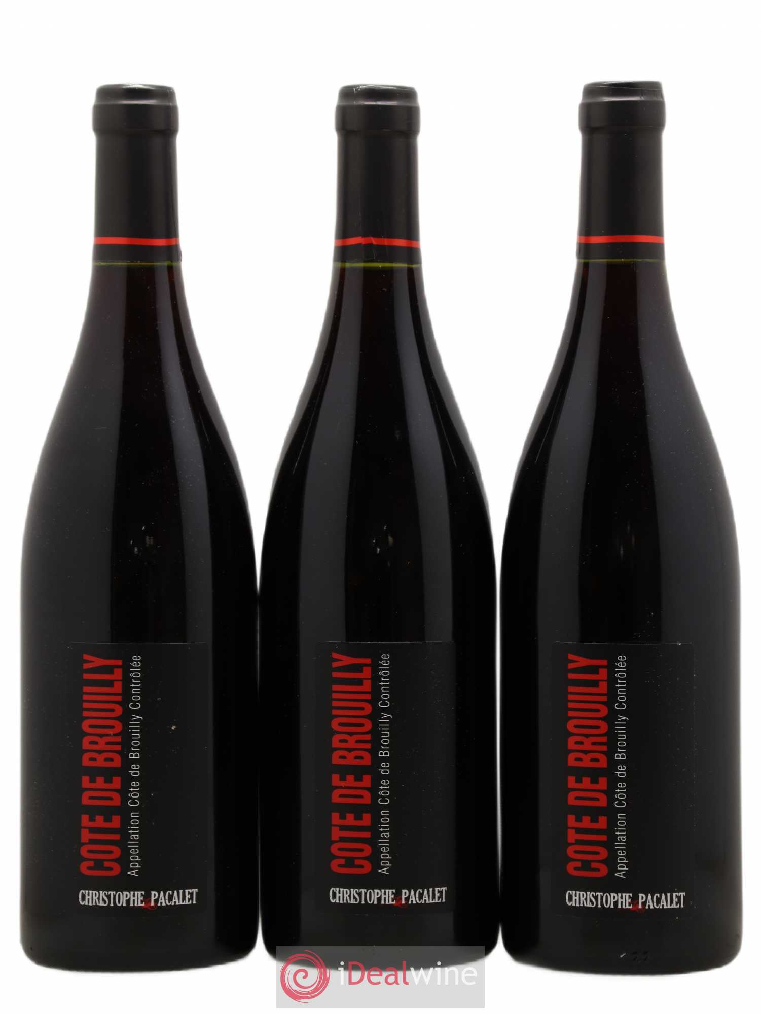 Côte de Brouilly Christophe Pacalet 2016 - Lot de 3 bouteilles - 0