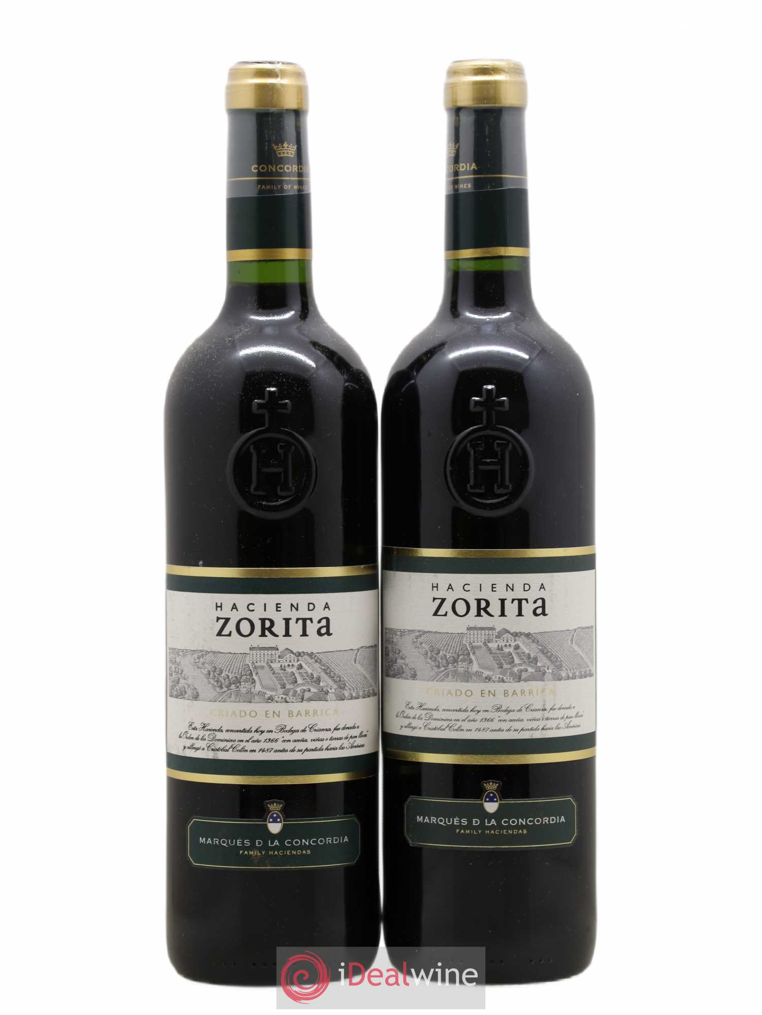 Castilla y Leon Hacienda Zorita Marques De La Concordia 2014 - Posten von 2 Flaschen - 0