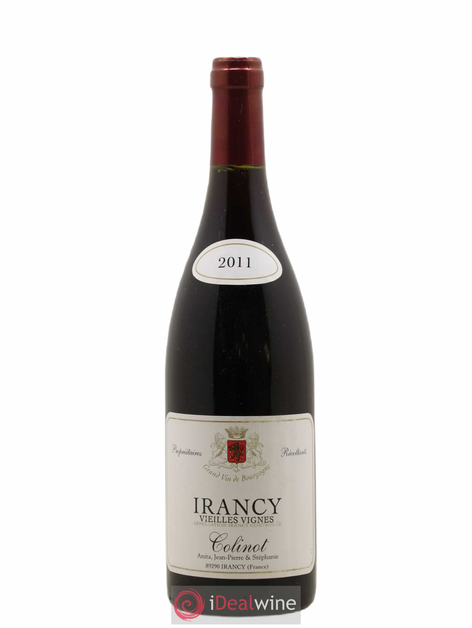 Irancy Vieilles Vignes Colinot 2011 - Lot de 1 bouteille - 0