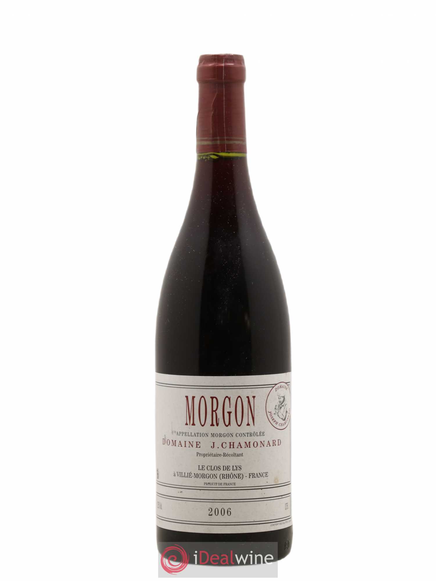 Morgon Joseph Chamonard (Domaine) Le Clos des Lys 2006 - Posten von 1 Flasche - 0