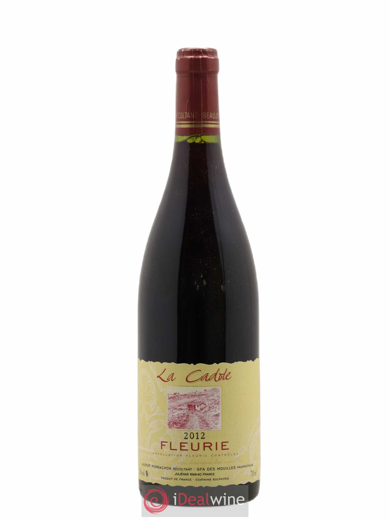 Fleurie Laurent Perrachon La Cadole 2012 - Posten von 1 Flasche - 0