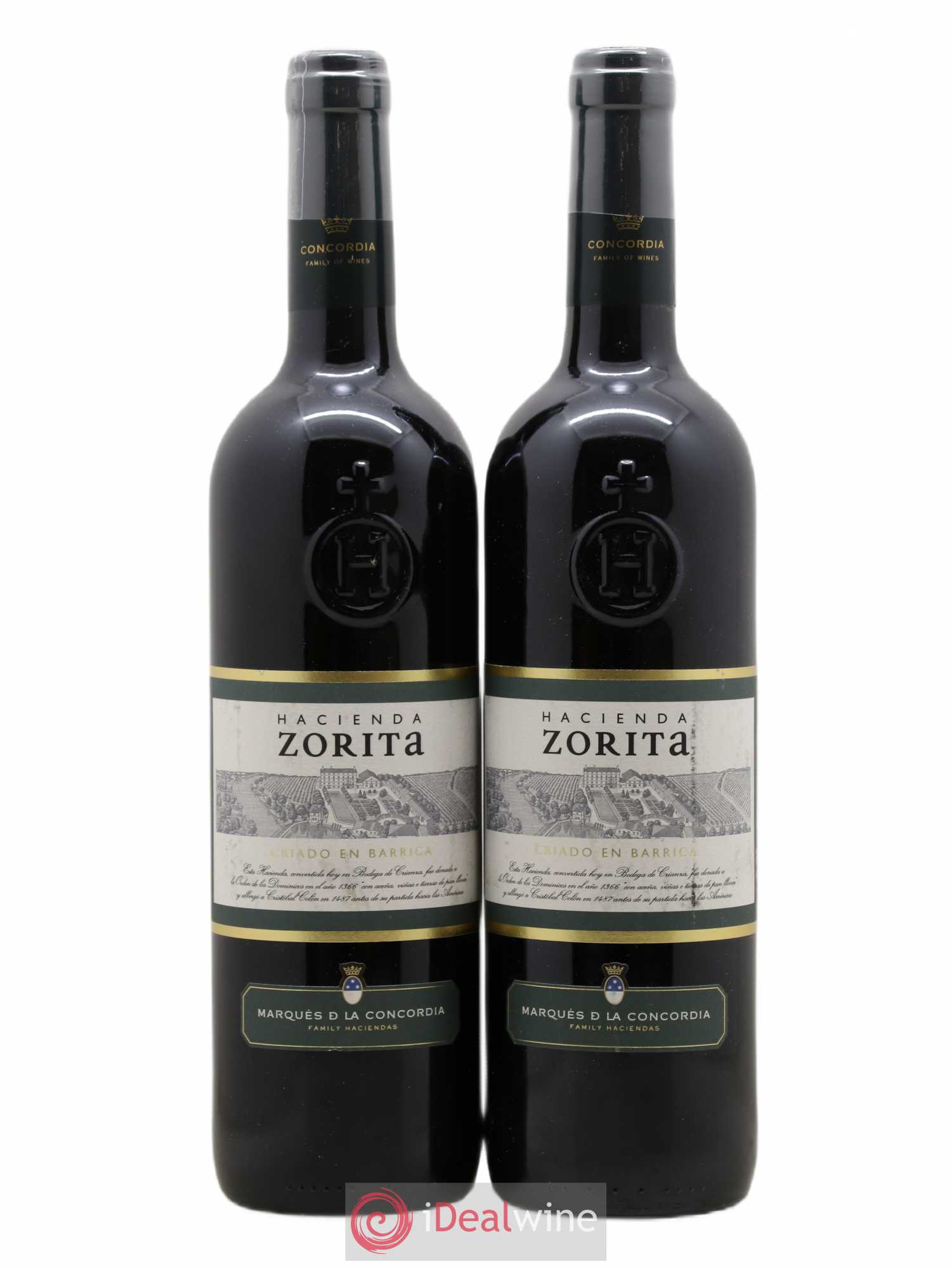 Castilla y Leon Hacienda Zorita Marques De La Concordia 2014 - Posten von 2 Flaschen - 0