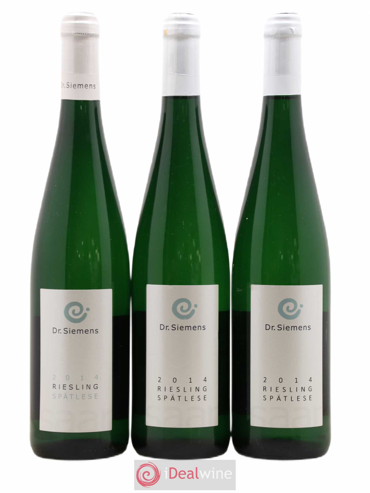 Allemagne Mosel-Saar Riesling Spätlese T Herrenberg Dr Siemens 2014 - Posten von 3 Flaschen - 0