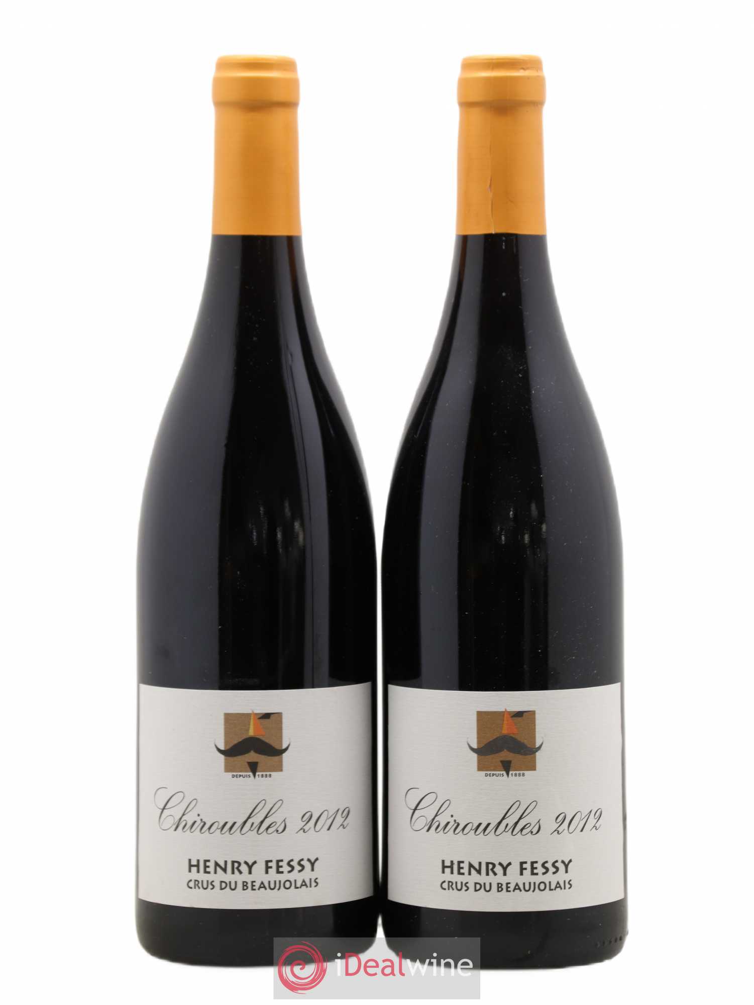 Chiroubles Henry Fessy 2012 - Lot de 2 bouteilles - 0