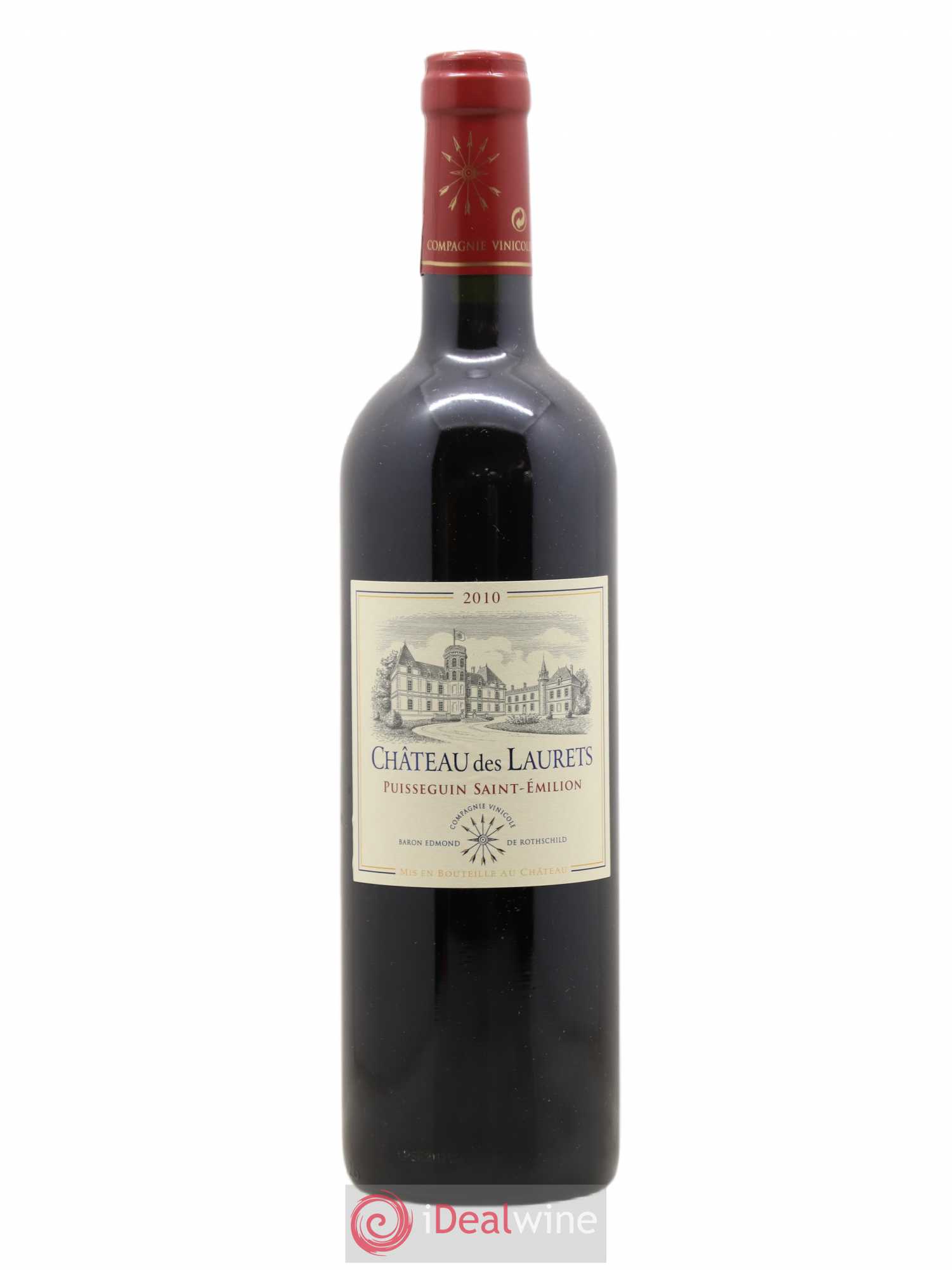 Château des Laurets 2010 - Lot de 1 bouteille - 0