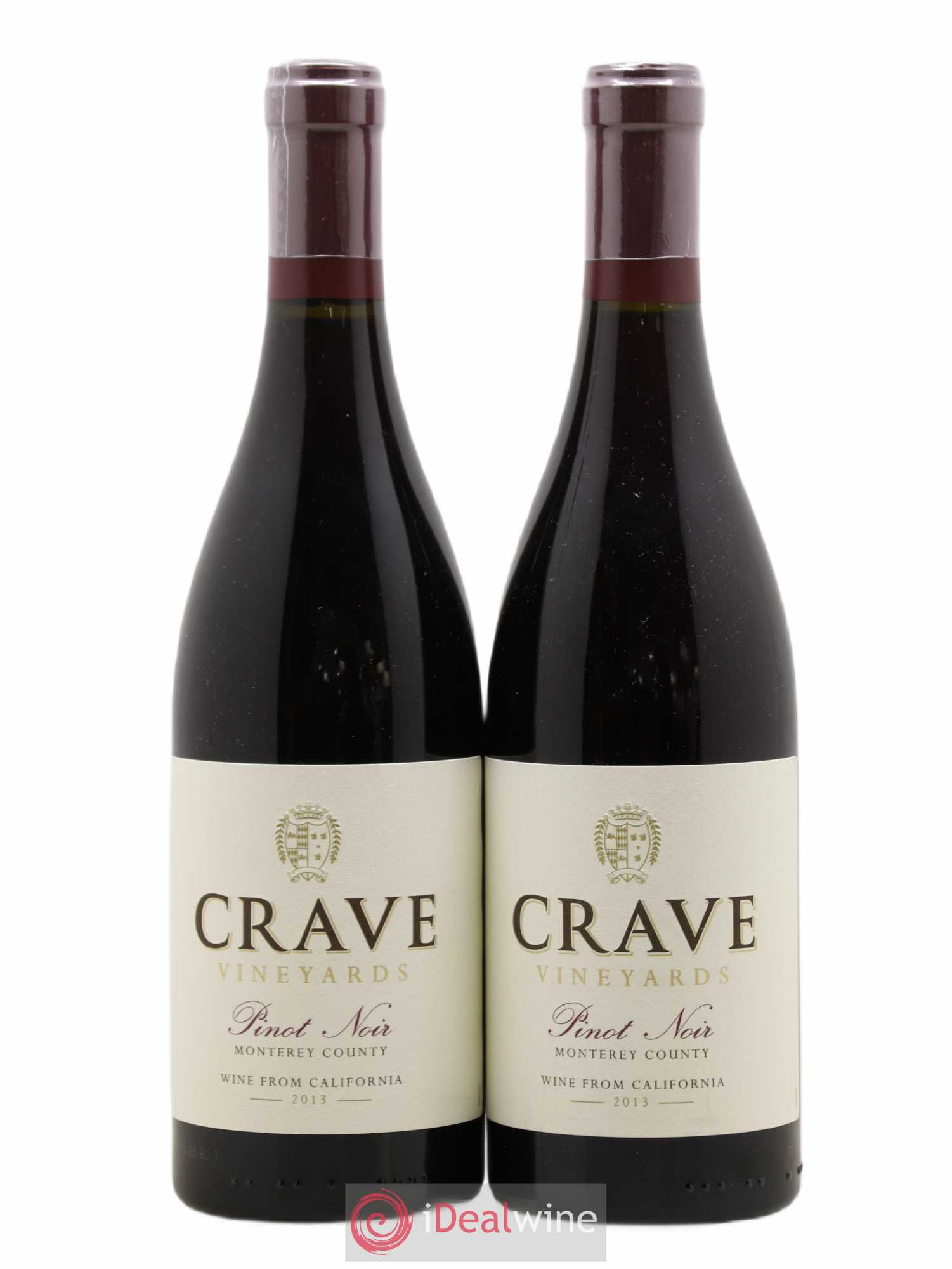 USA Monterey County Crave Vineyards 2013 - Posten von 2 Flaschen - 0