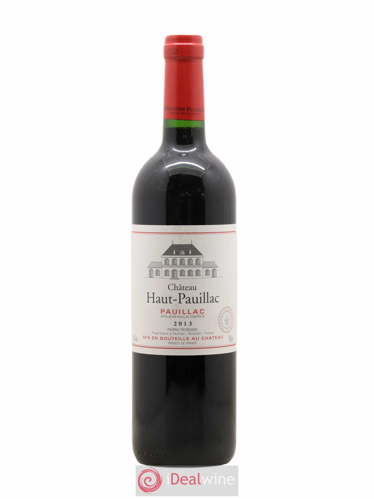 Pauillac Chateau Haut Pauillac 2013 - Posten von 1 Flasche - 0
