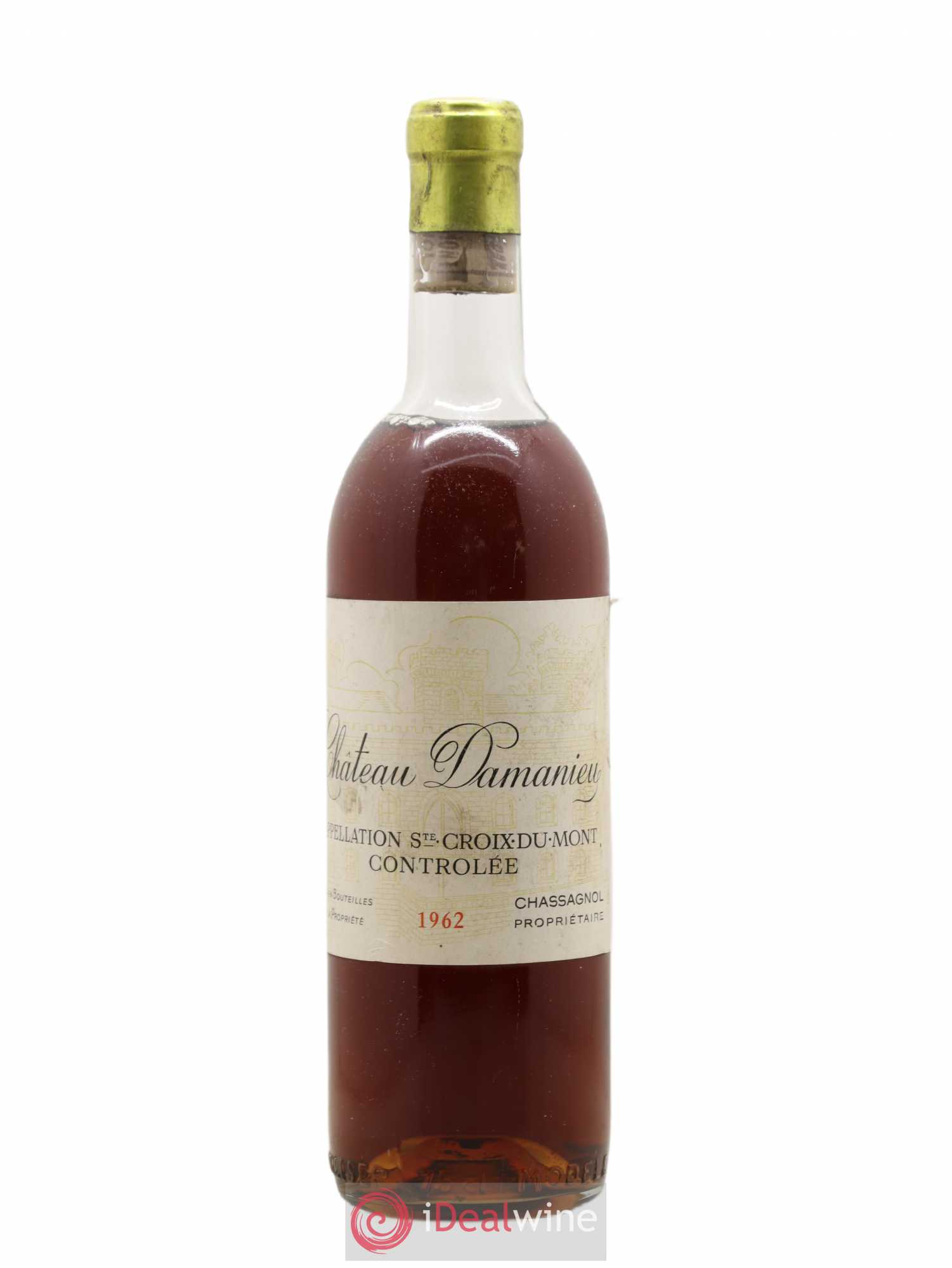 Sainte-Croix-du-Mont Château Damanieu 1962 - Lotto di 1 bottiglia - 0