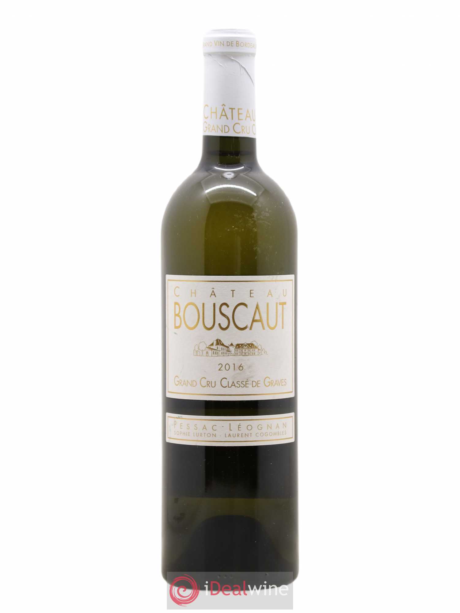 Château Bouscaut Cru Classé de Graves 2016 - Lot de 1 bouteille - 0