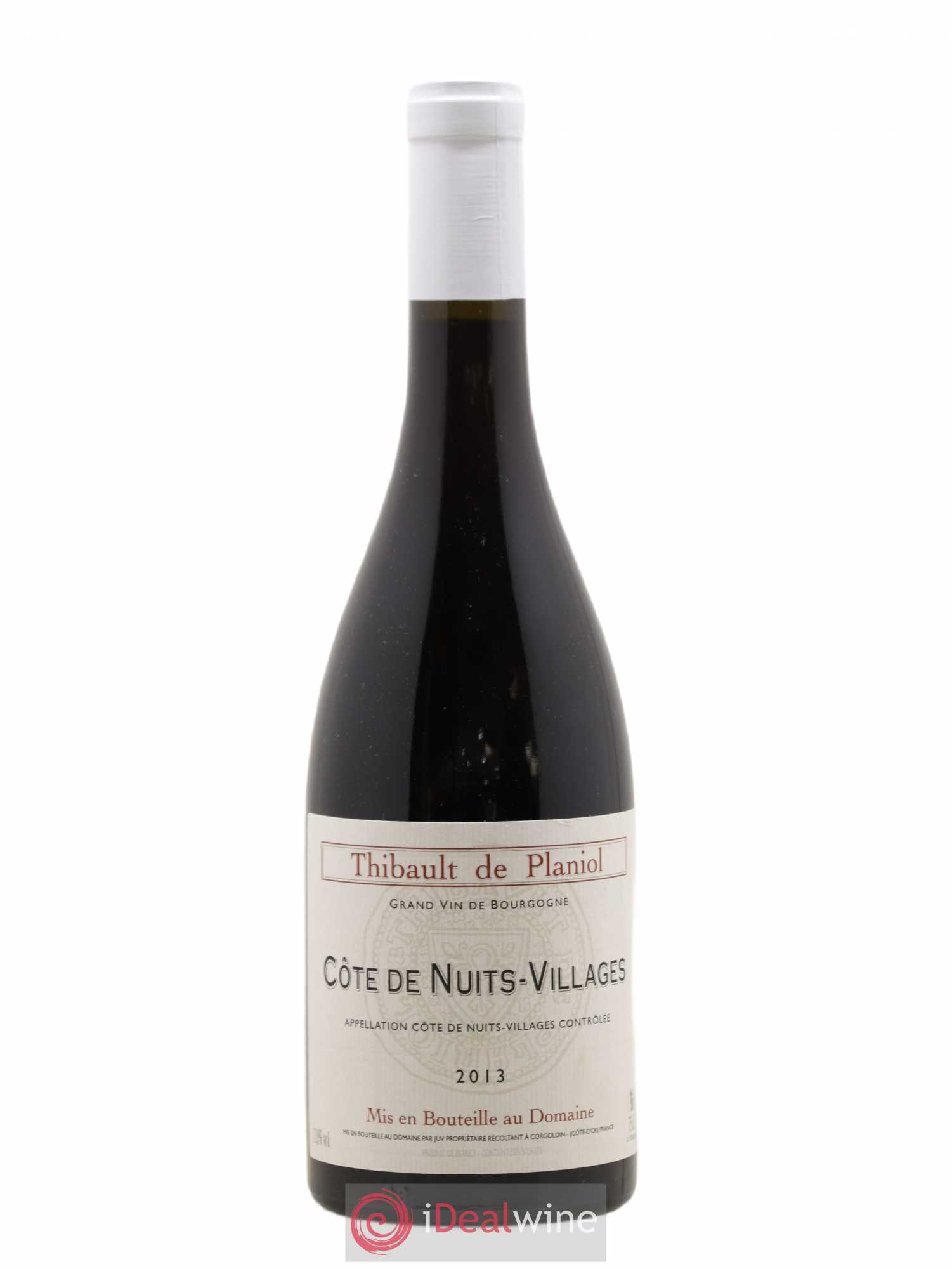 Côte de Nuits-Villages Thibault De Planiol 2013 - Posten von 1 Flasche - 0