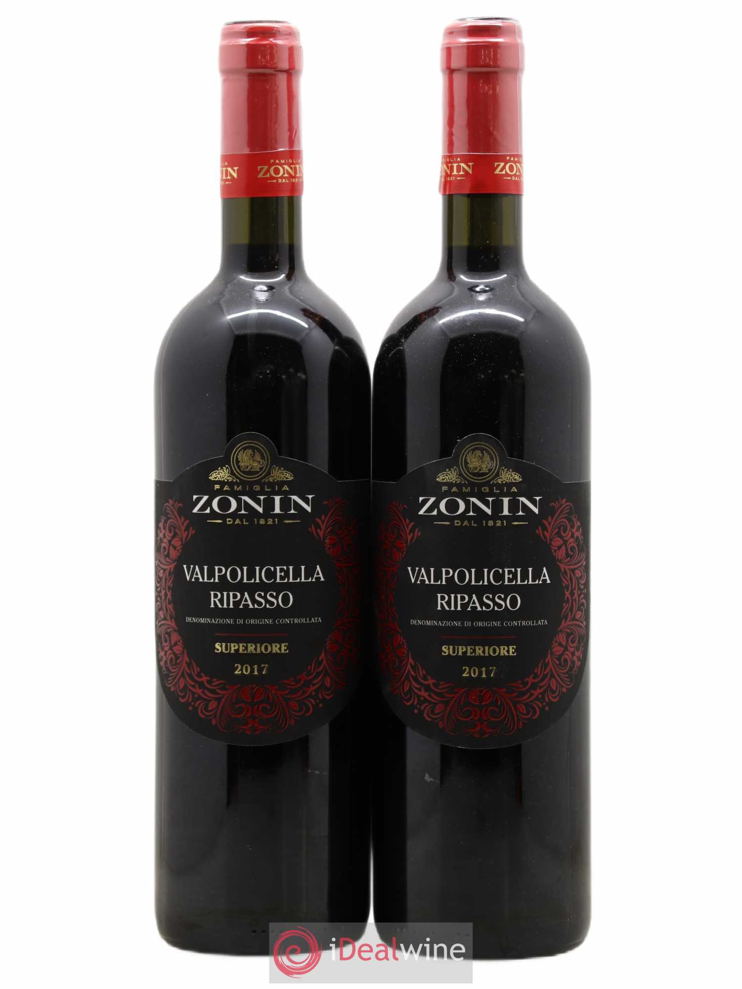 Valpolicella Classico DOC Superiore Ripasso Zonin 2017 - Lot de 2 bouteilles - 0