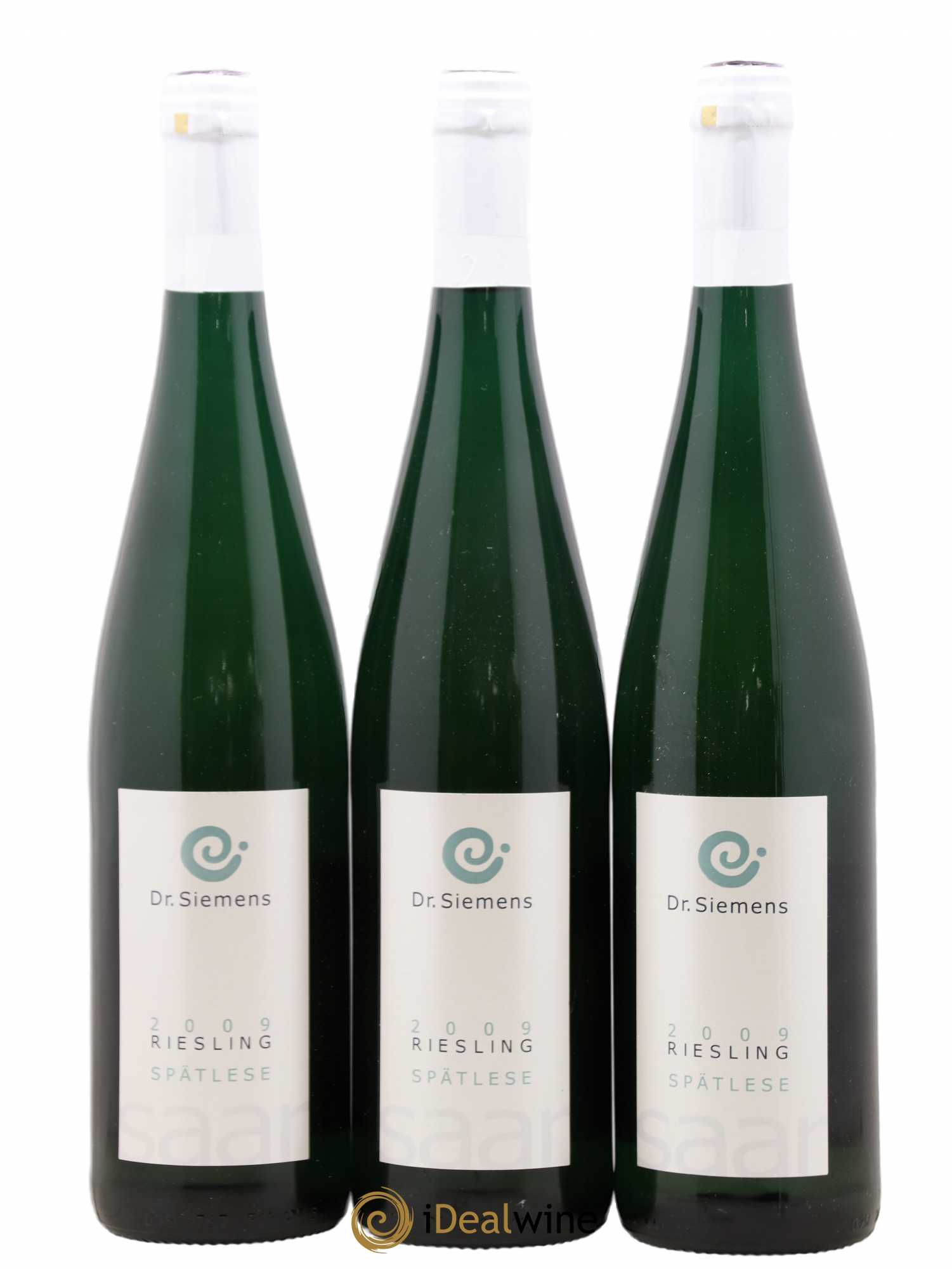 Riesling Mosel Spatlese Feinherb Wurtzberg Dr Siemens 2009 - Posten von 3 Flaschen - 0