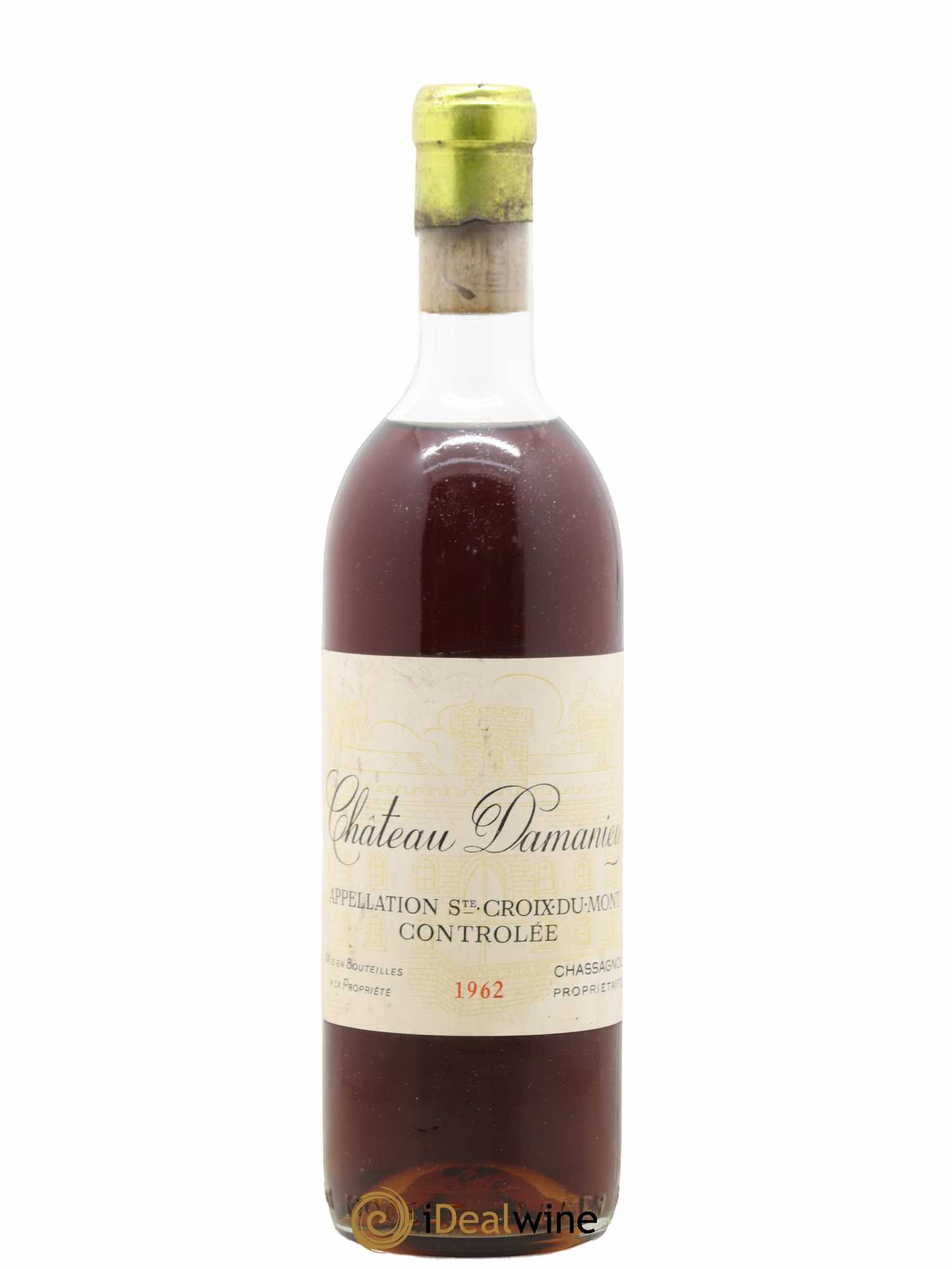 Sainte-Croix-du-Mont Château Damanieu (sans prix de réserve) 1962 - Lotto di 1 bottiglia - 0