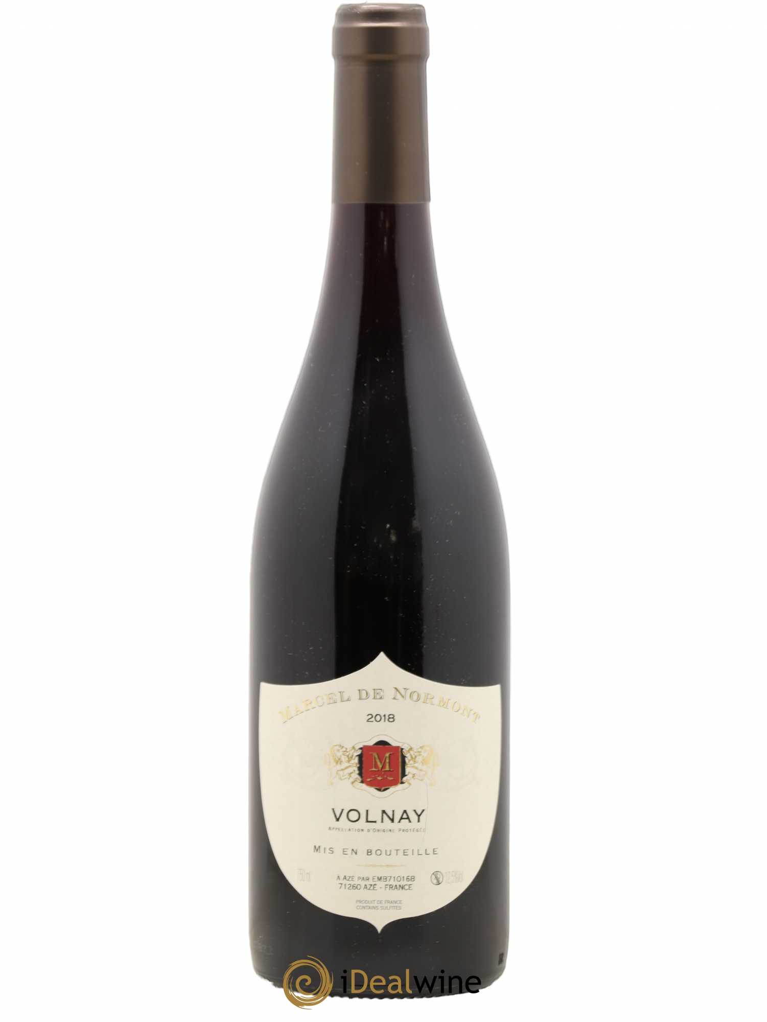 Volnay Marcel de Normont 2018 - Lot de 1 bouteille - 0