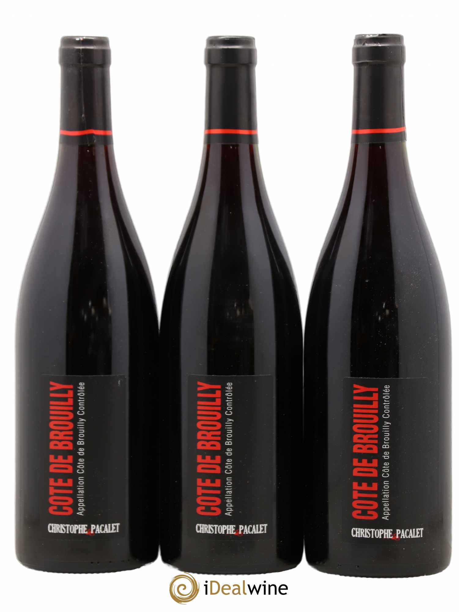 Côte de Brouilly Christophe Pacalet 2016 - Lot de 3 bouteilles - 0
