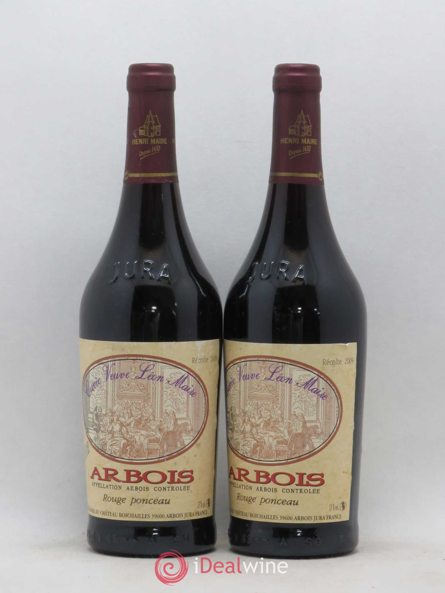 Arbois Cuvée Veuve Léon Maire Henri Maire 2009 - Posten von 2 Flaschen - 0